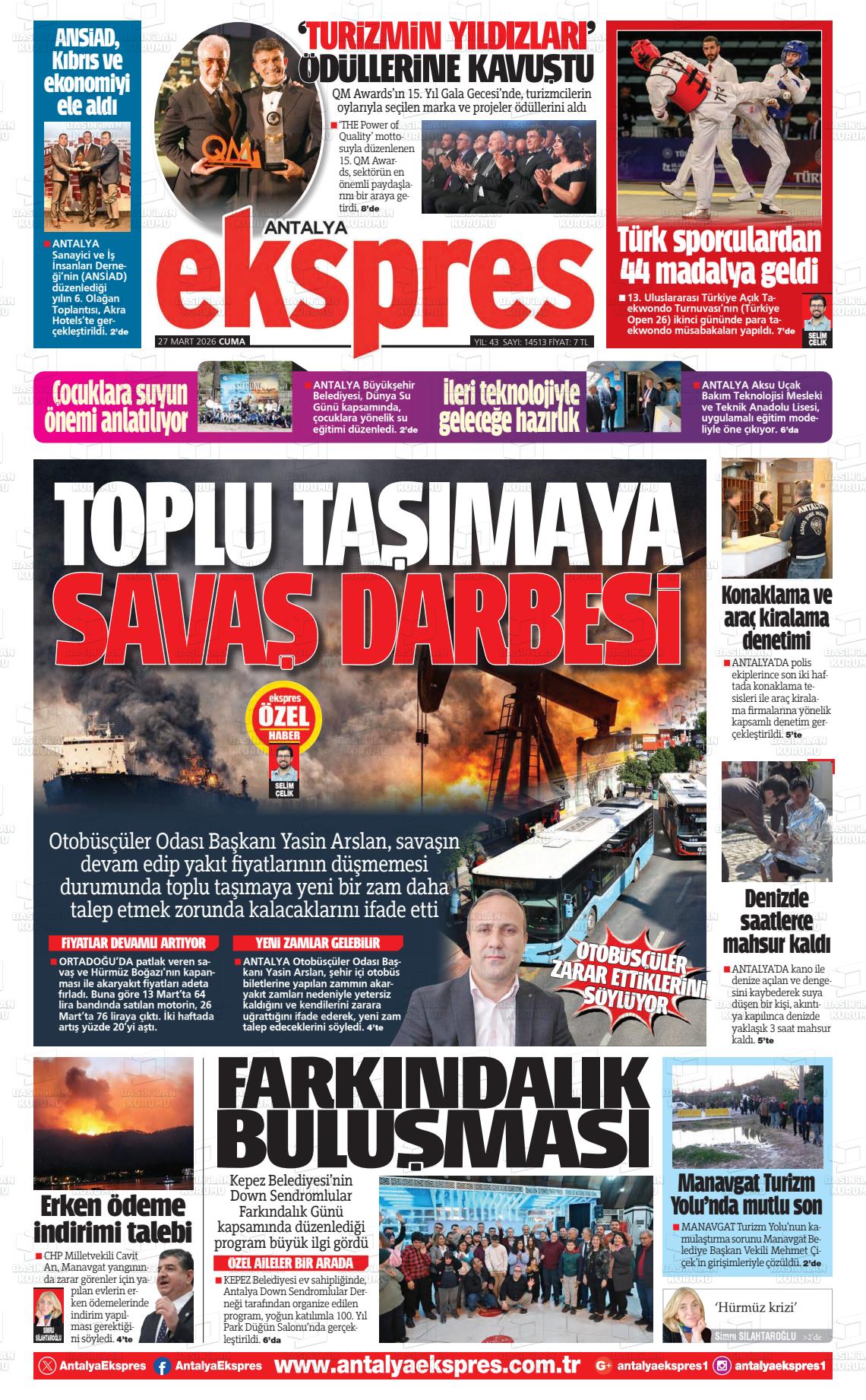 Antalya Ekspres 27.03.2026
