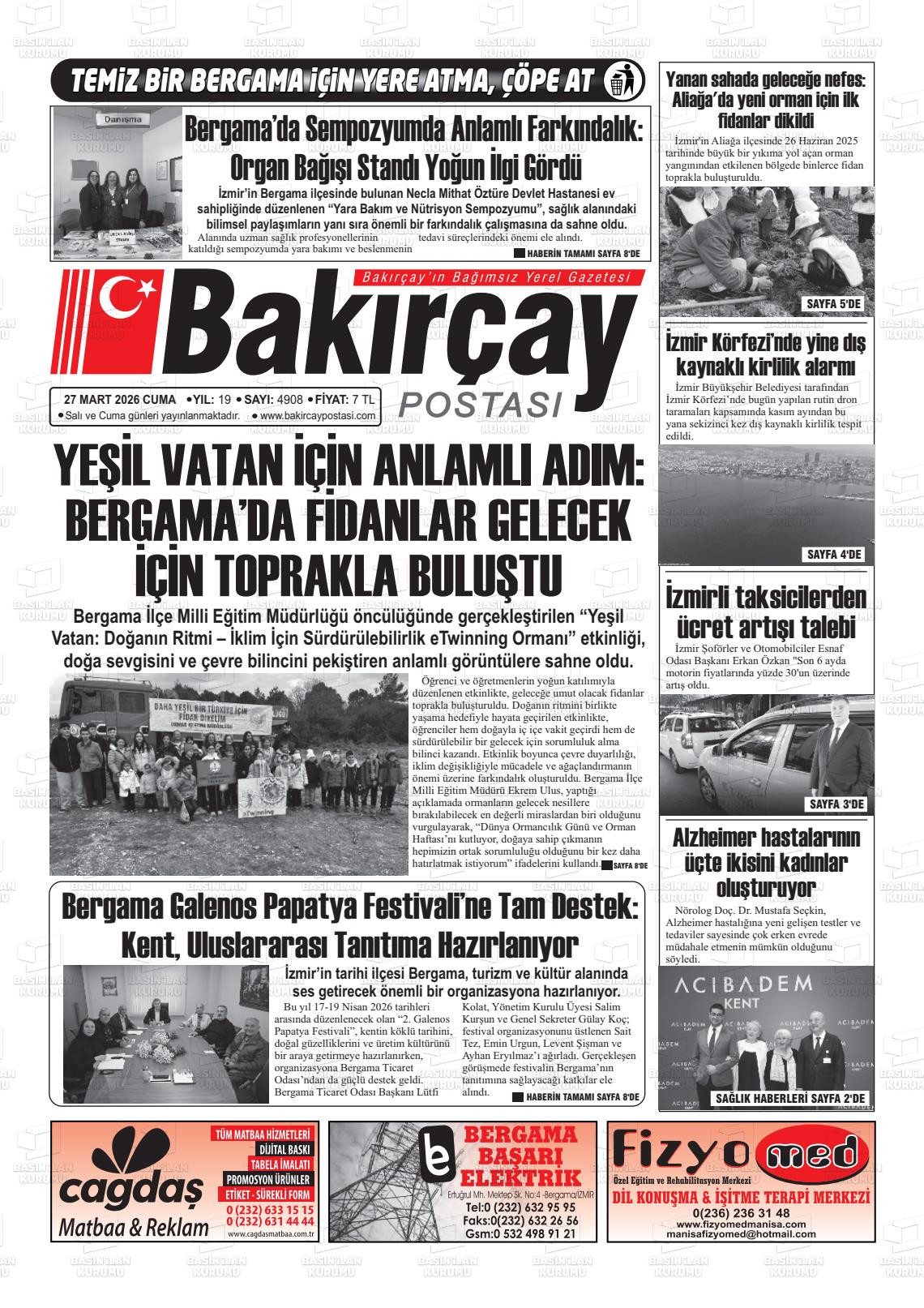 Izmir Bakircaypostasi 27.03.2026