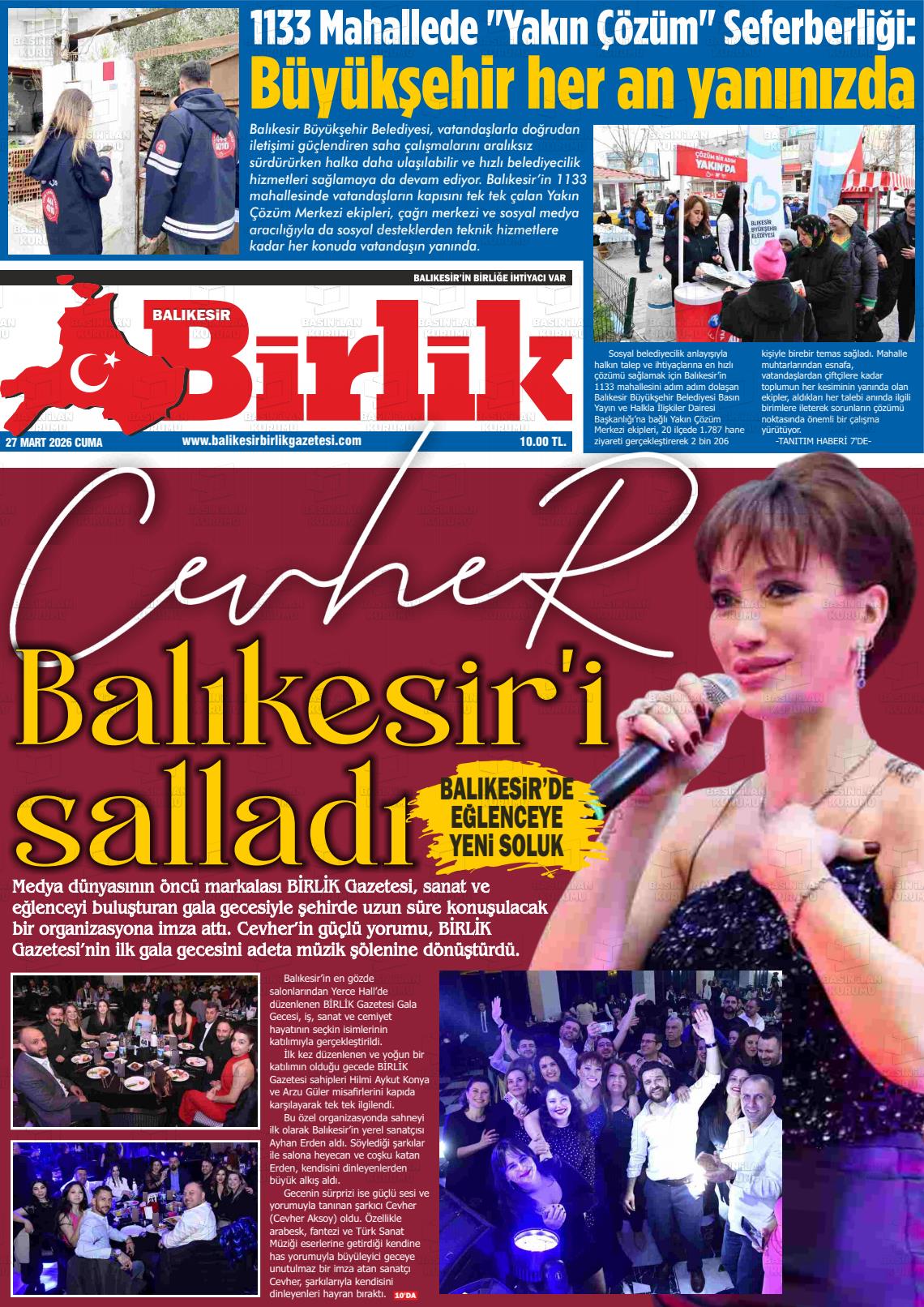 Balikesir Birlik 27.03.2026