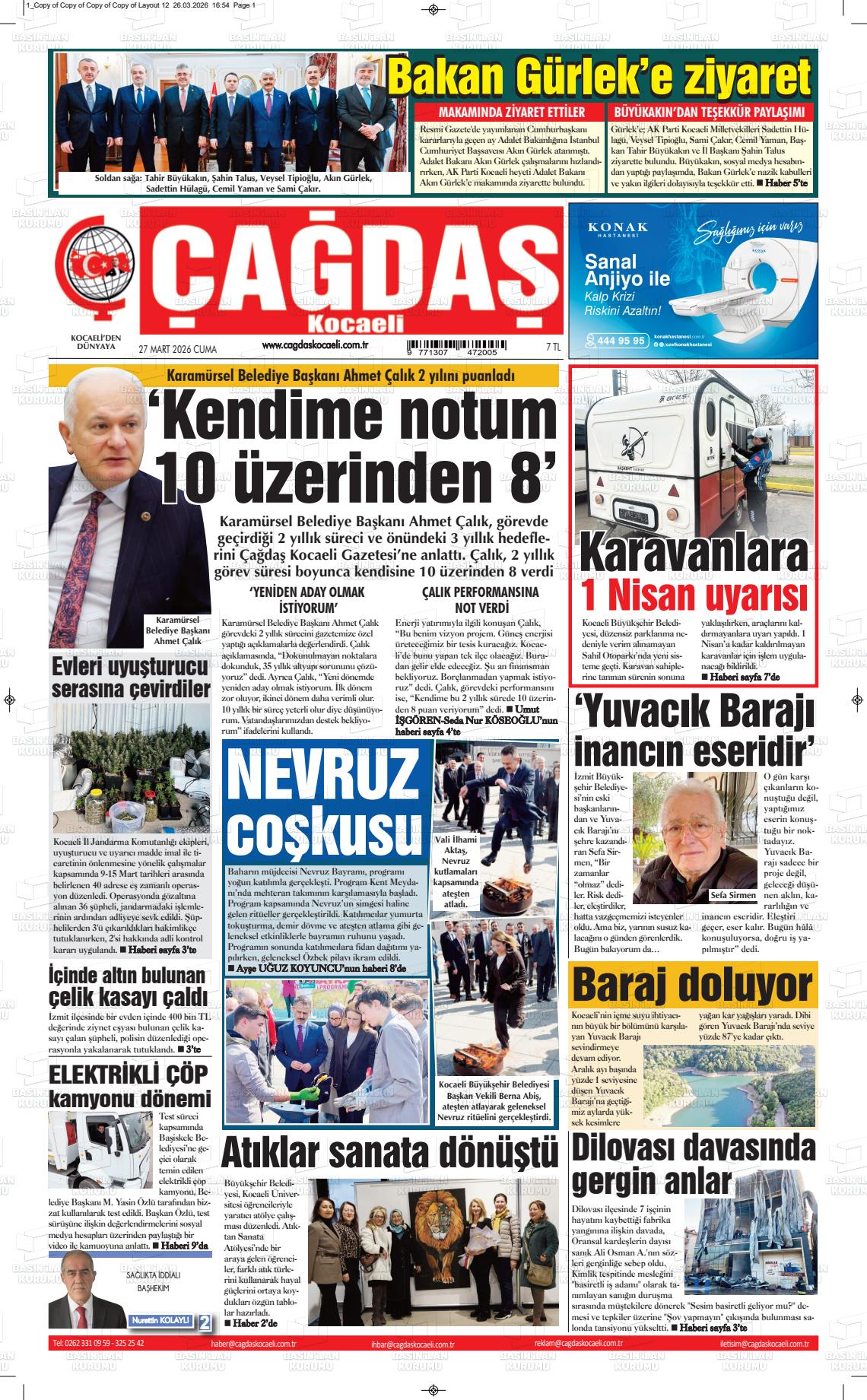 Kocaeli Cagdas 27.03.2026