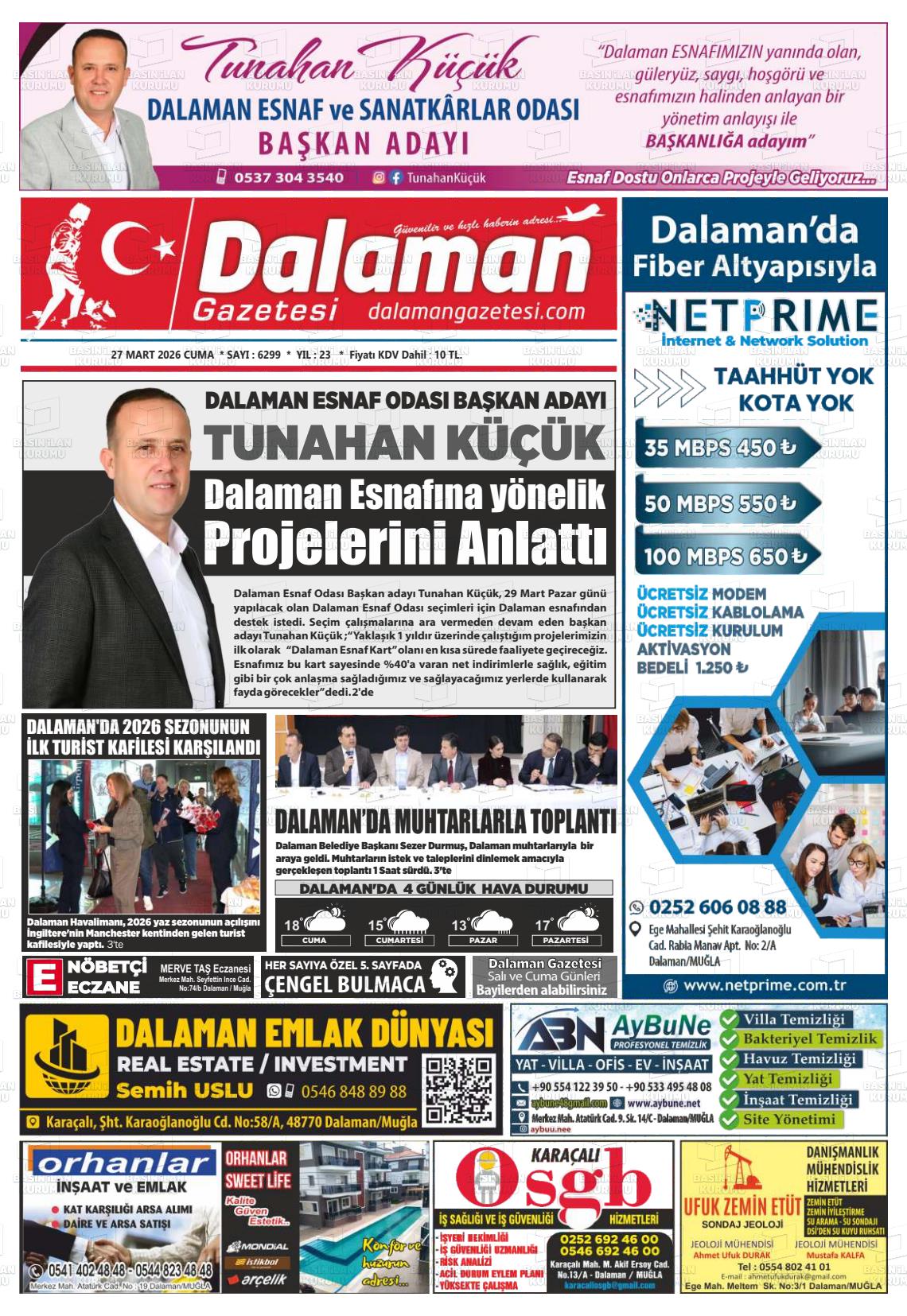 Mugla Dalaman 27.03.2026
