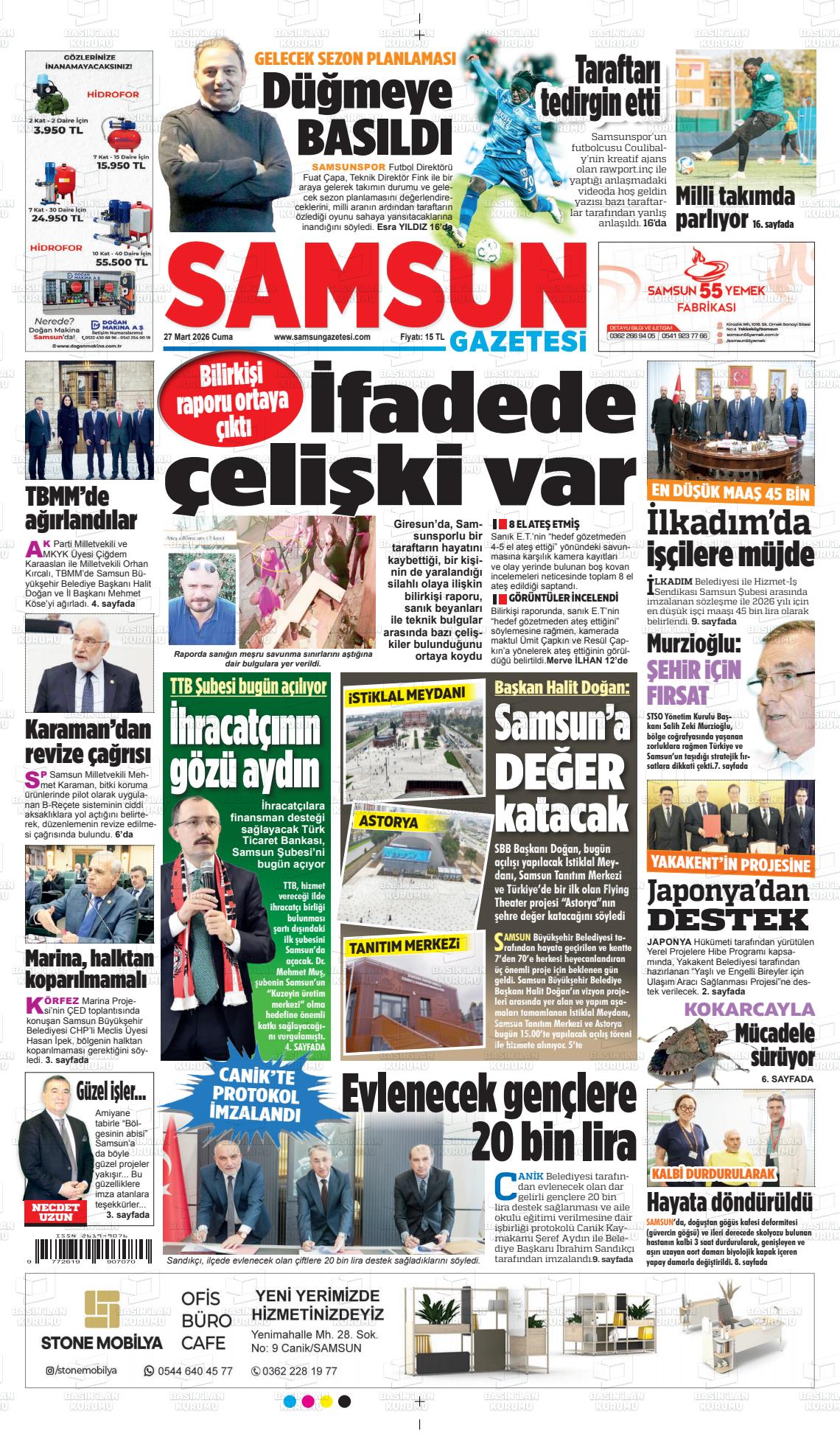 Samsun Ekip 27.03.2026