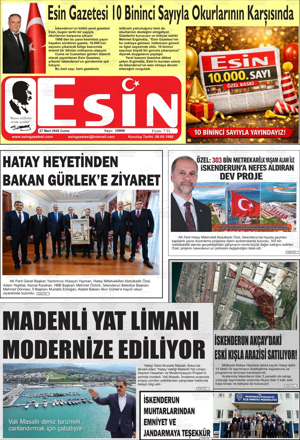 Hatay Esin 27.03.2026