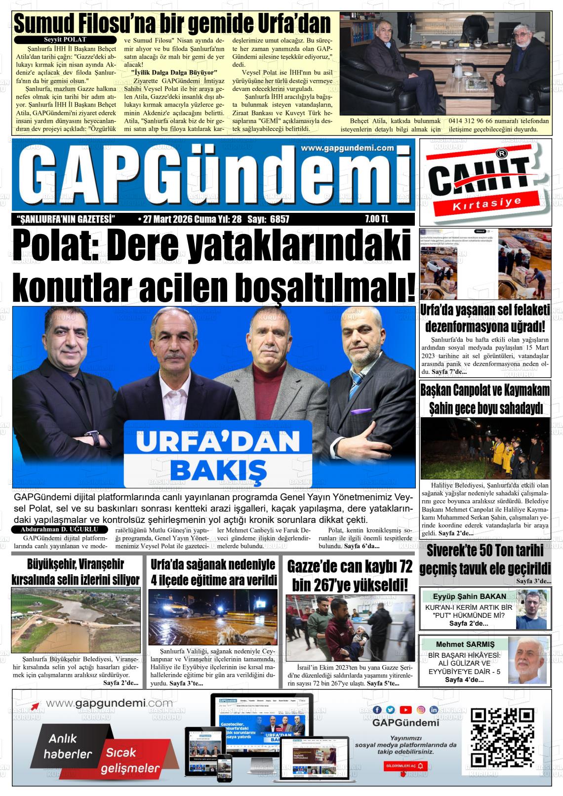 Sanliurfa Gapgundemi 27.03.2026