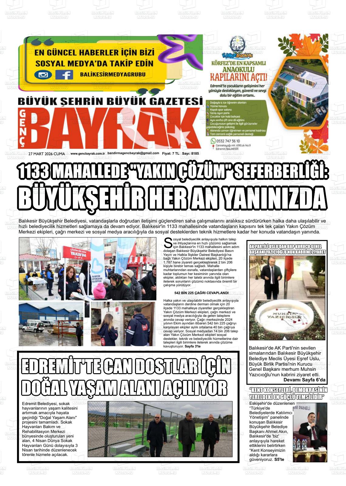 Balikesir Gencbayrak 27.03.2026