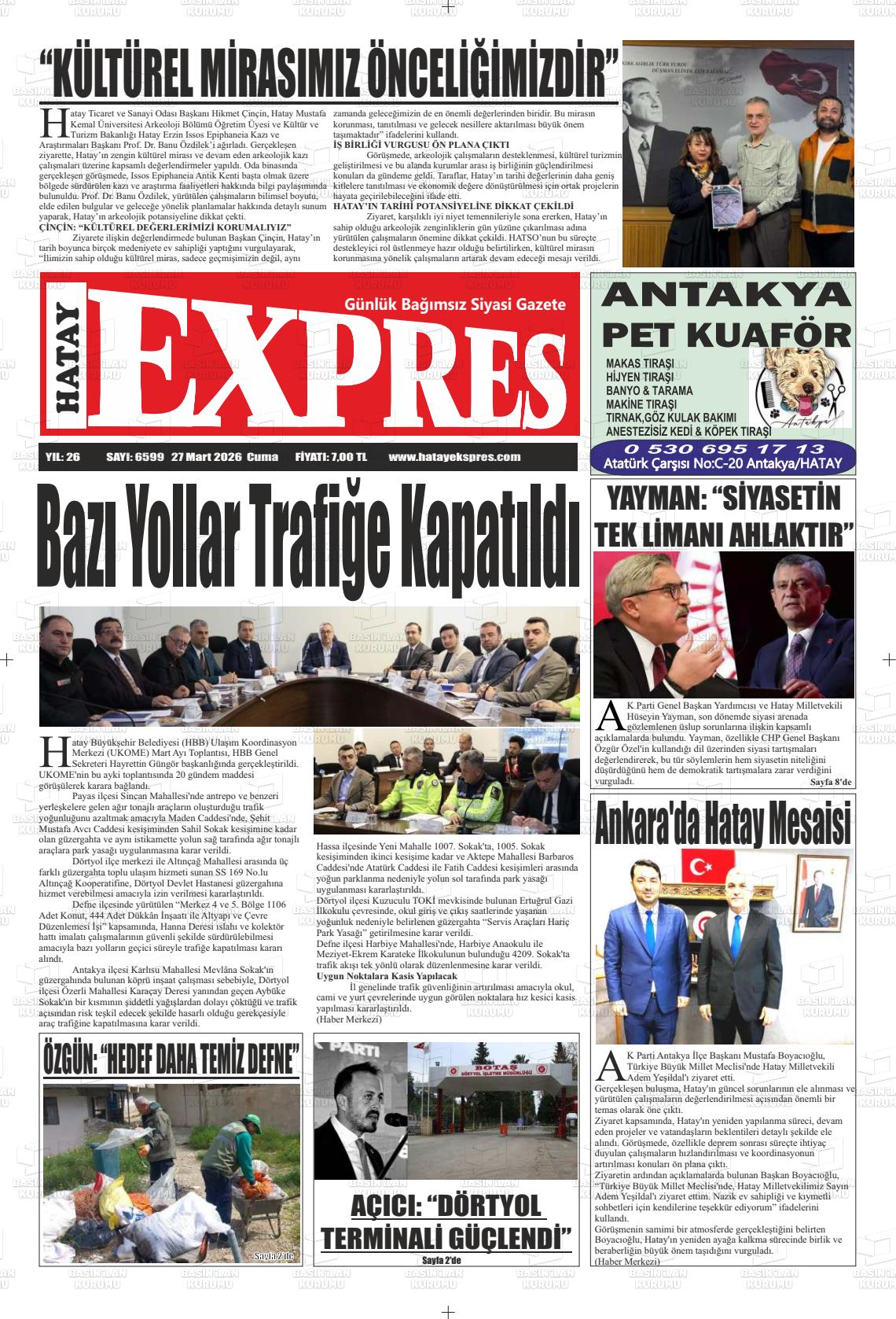 Hatay Expres 27.03.2026