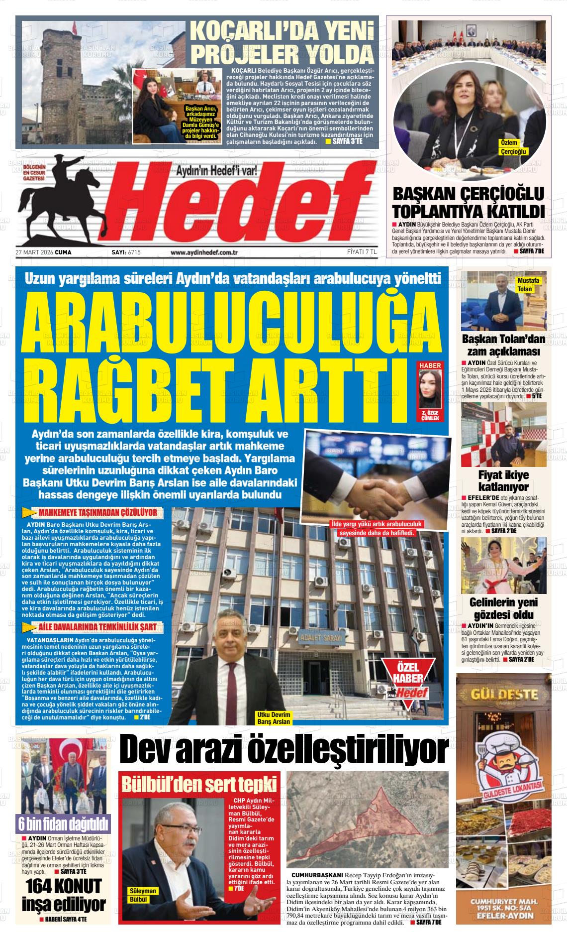 Canakkale Hedef 27.03.2026