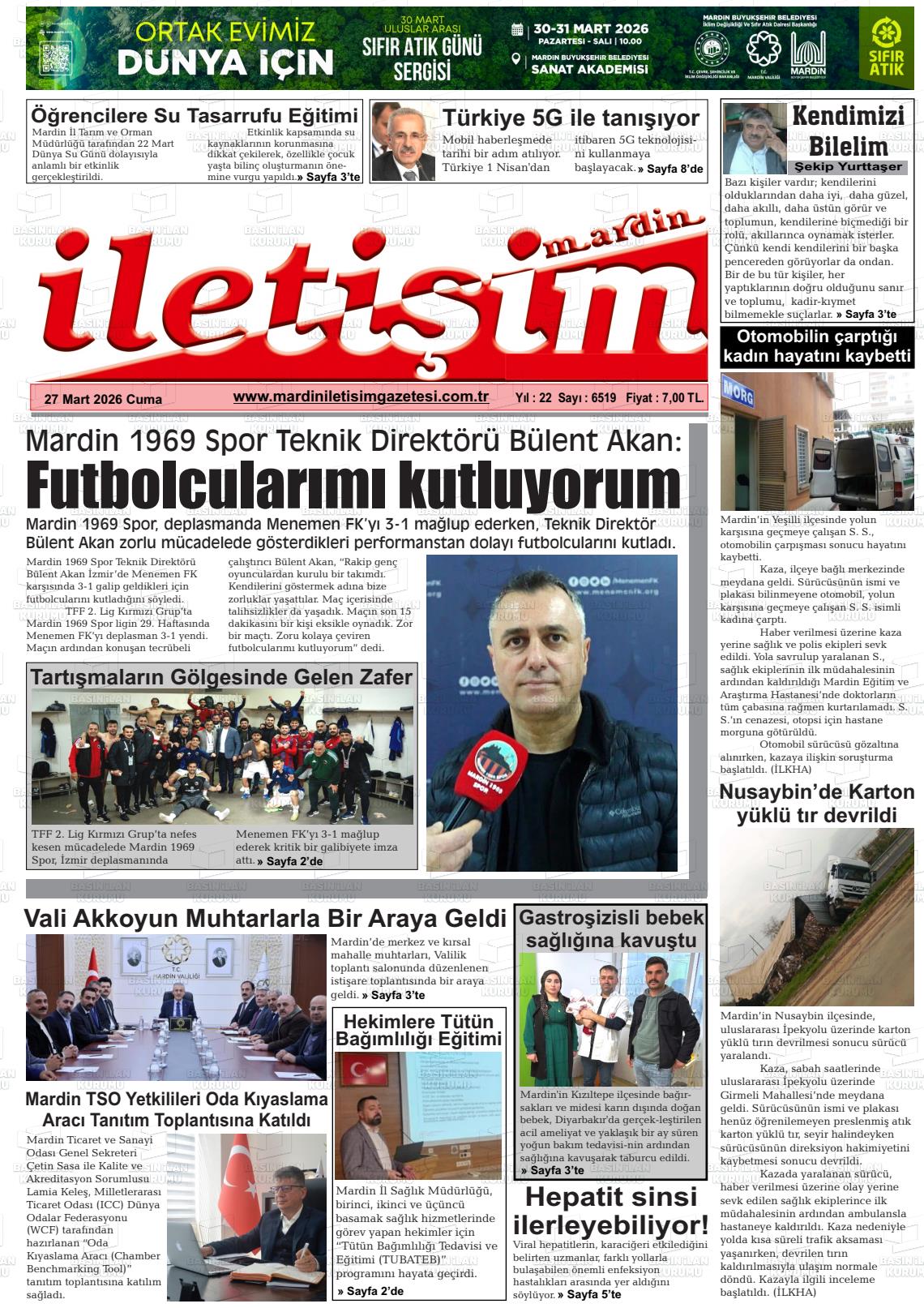 Mardin Iletisim 27.03.2026