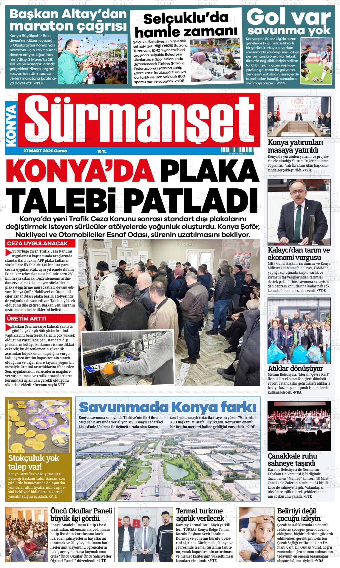 Konya Ninsesi 27.03.2026