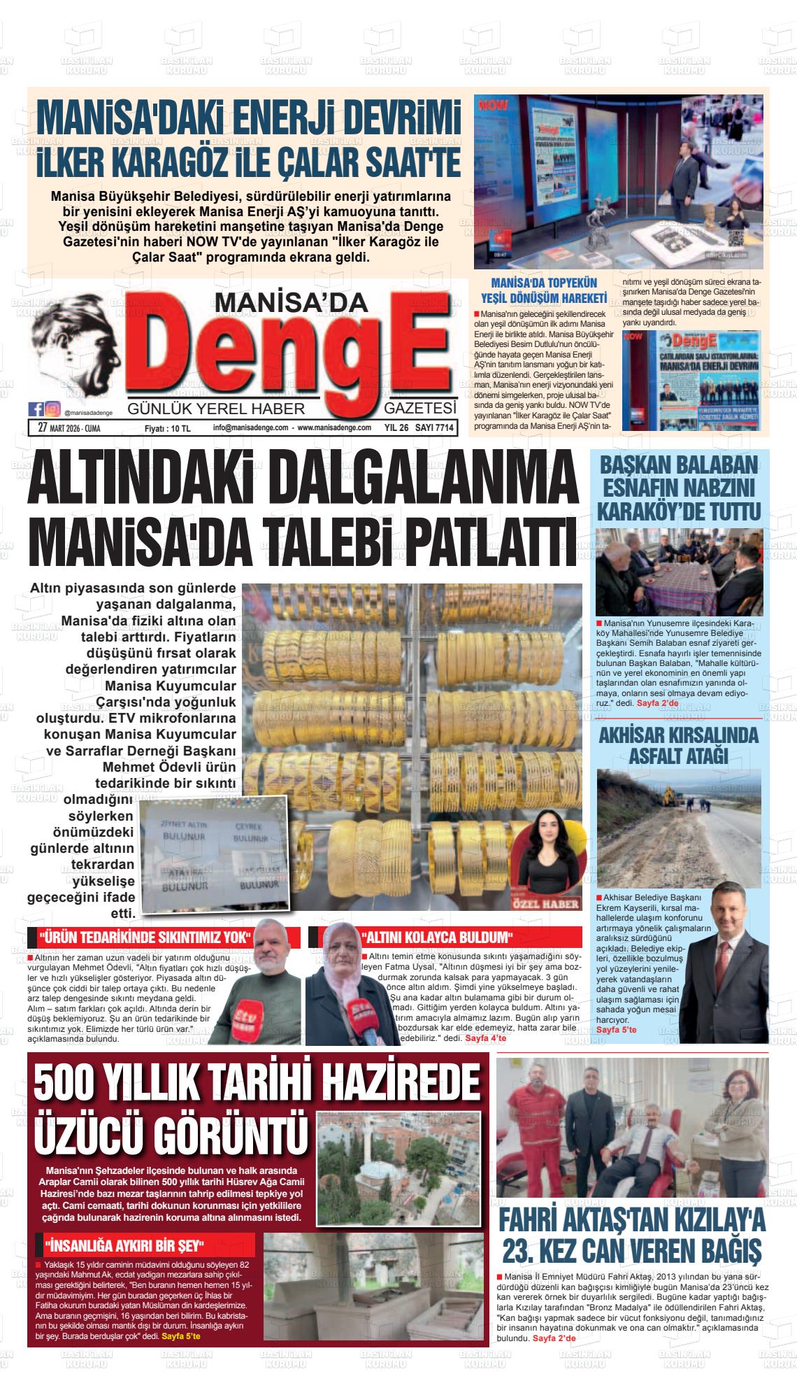 Manisa Dadenge 27.03.2026