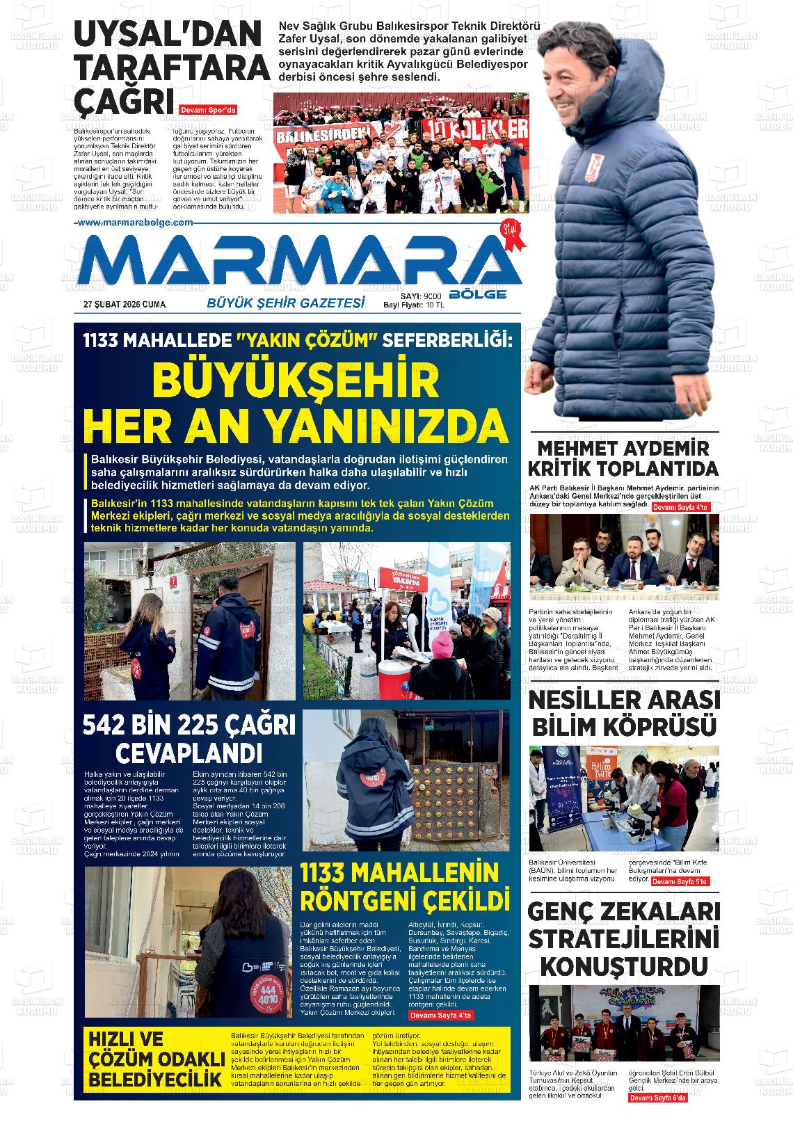 Balikesir Marmarabolge 27.03.2026