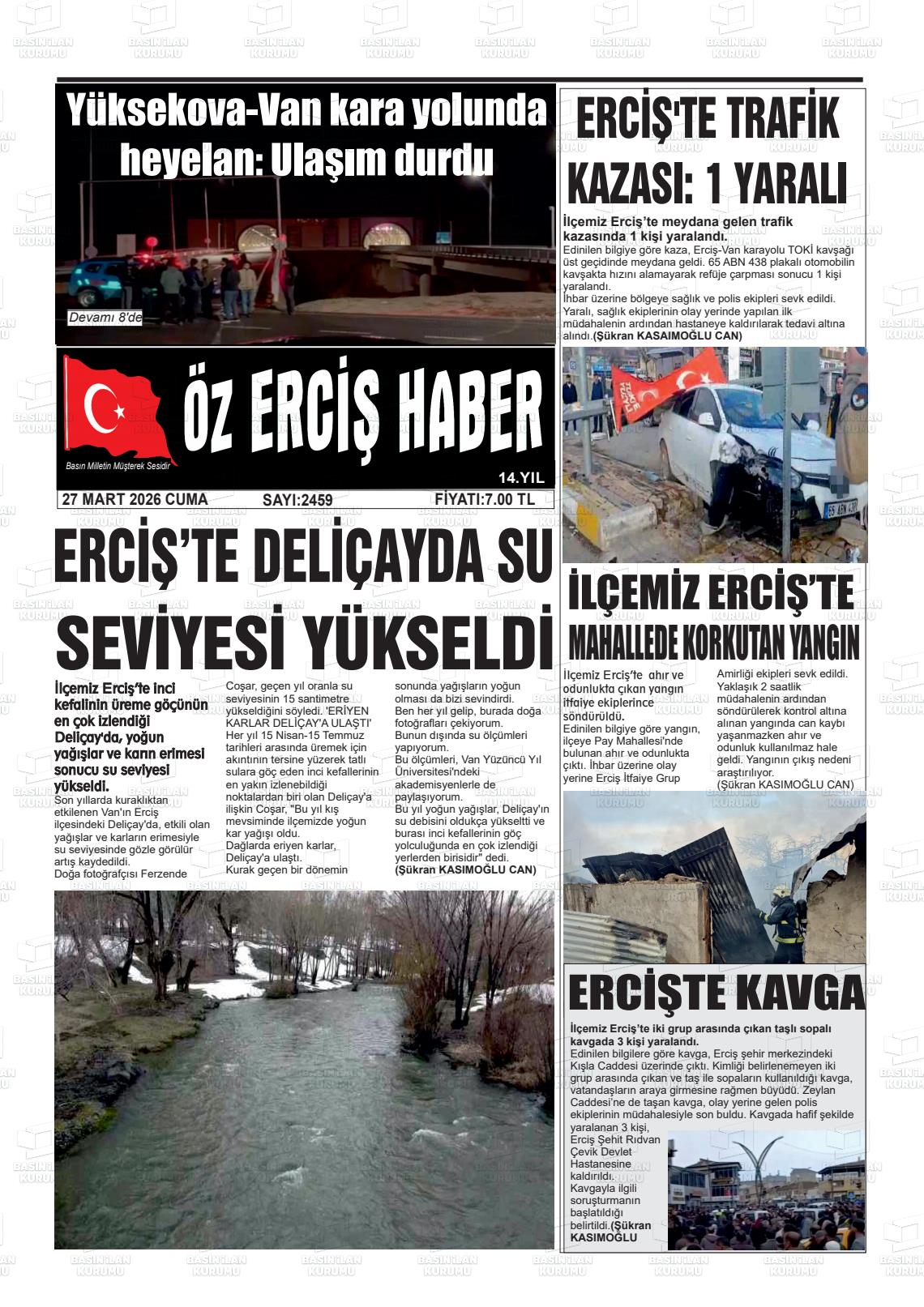 Van Ozercishaber 27.03.2026