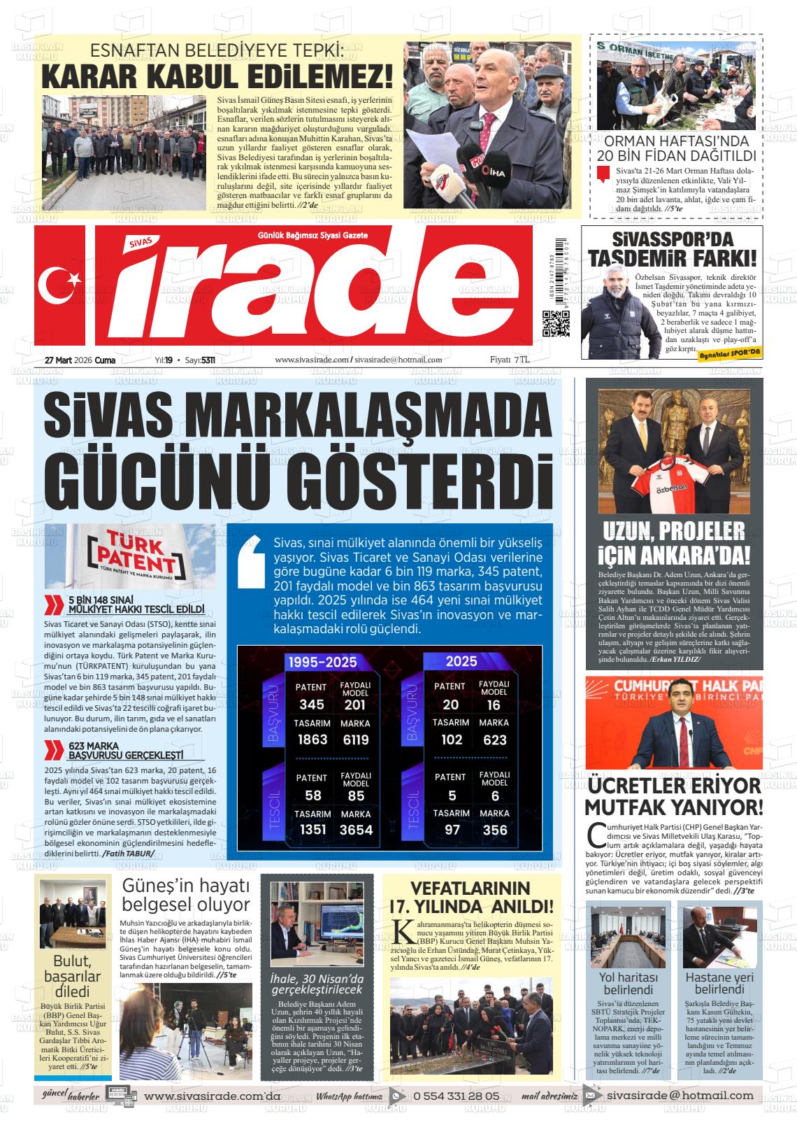 Sivas Irade 27.03.2026