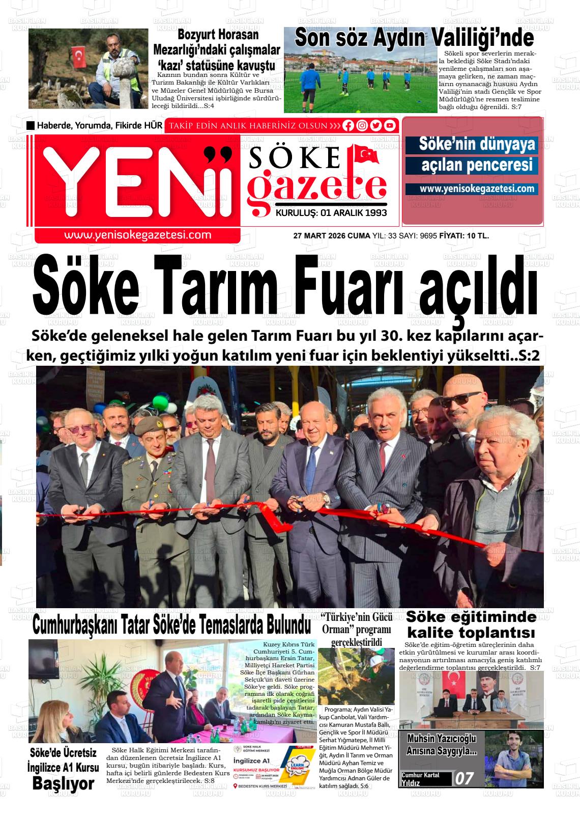 Aydin Yenisoke 27.03.2026