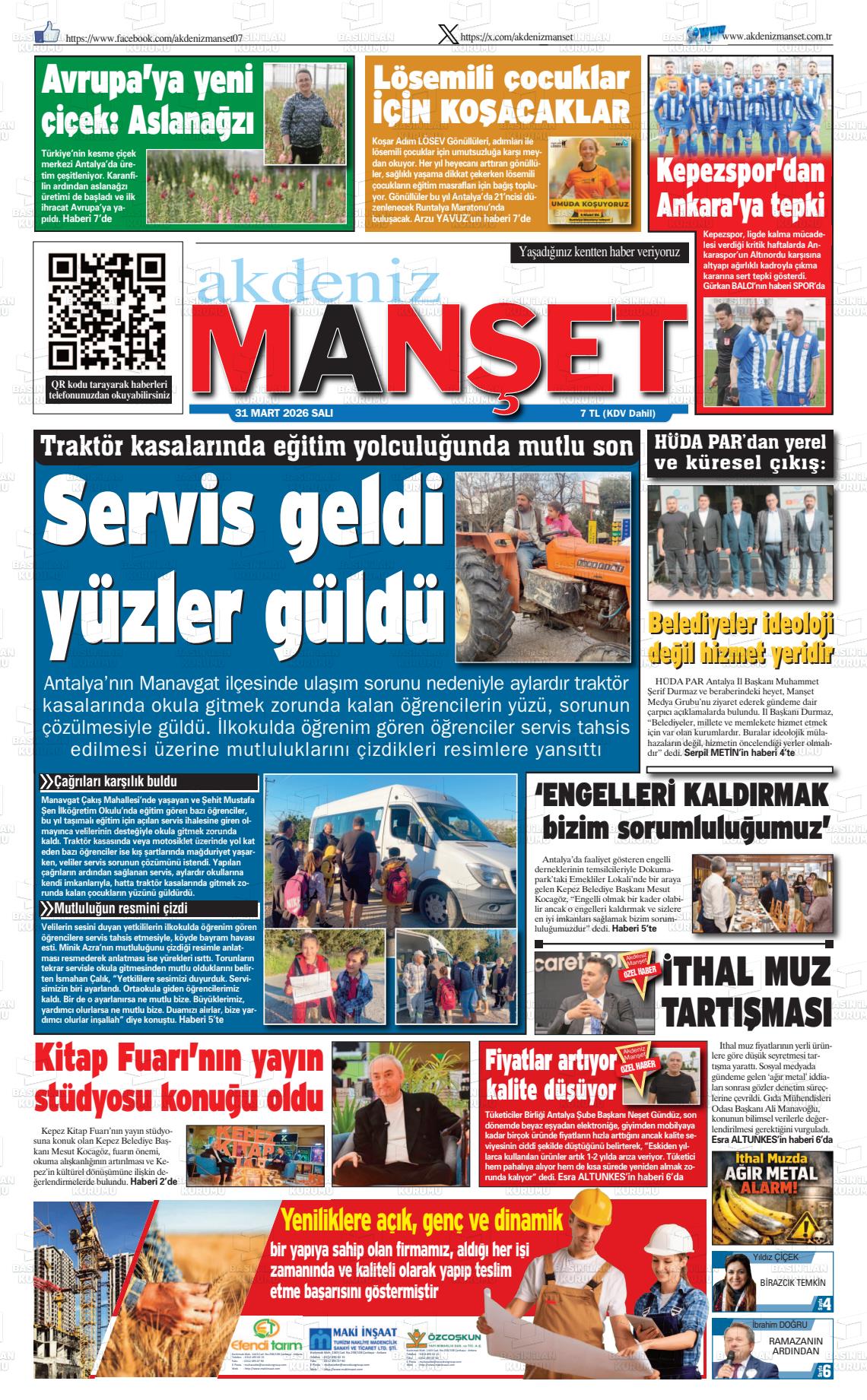 Antalya Akdenizmanset 31.03.2026