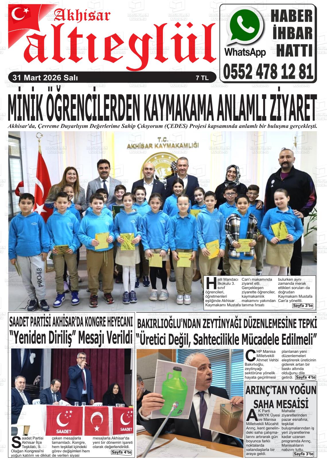 Manisa Akhisargundem 31.03.2026