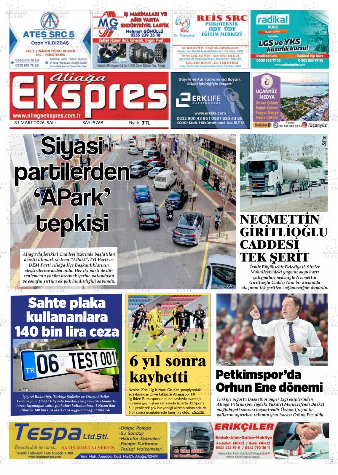 Izmir Aliagaekspres 31.03.2026
