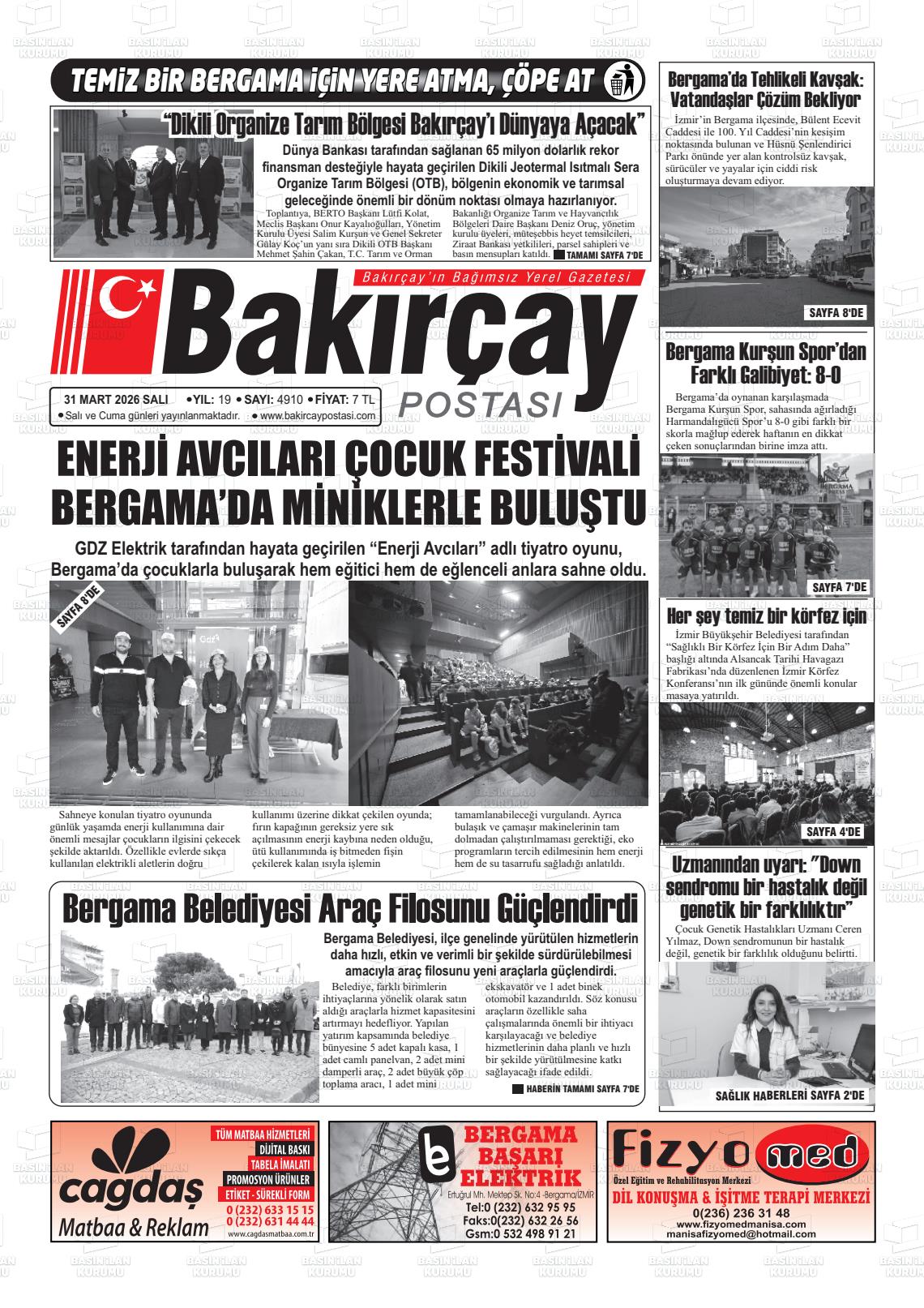 Izmir Bakircaypostasi 31.03.2026