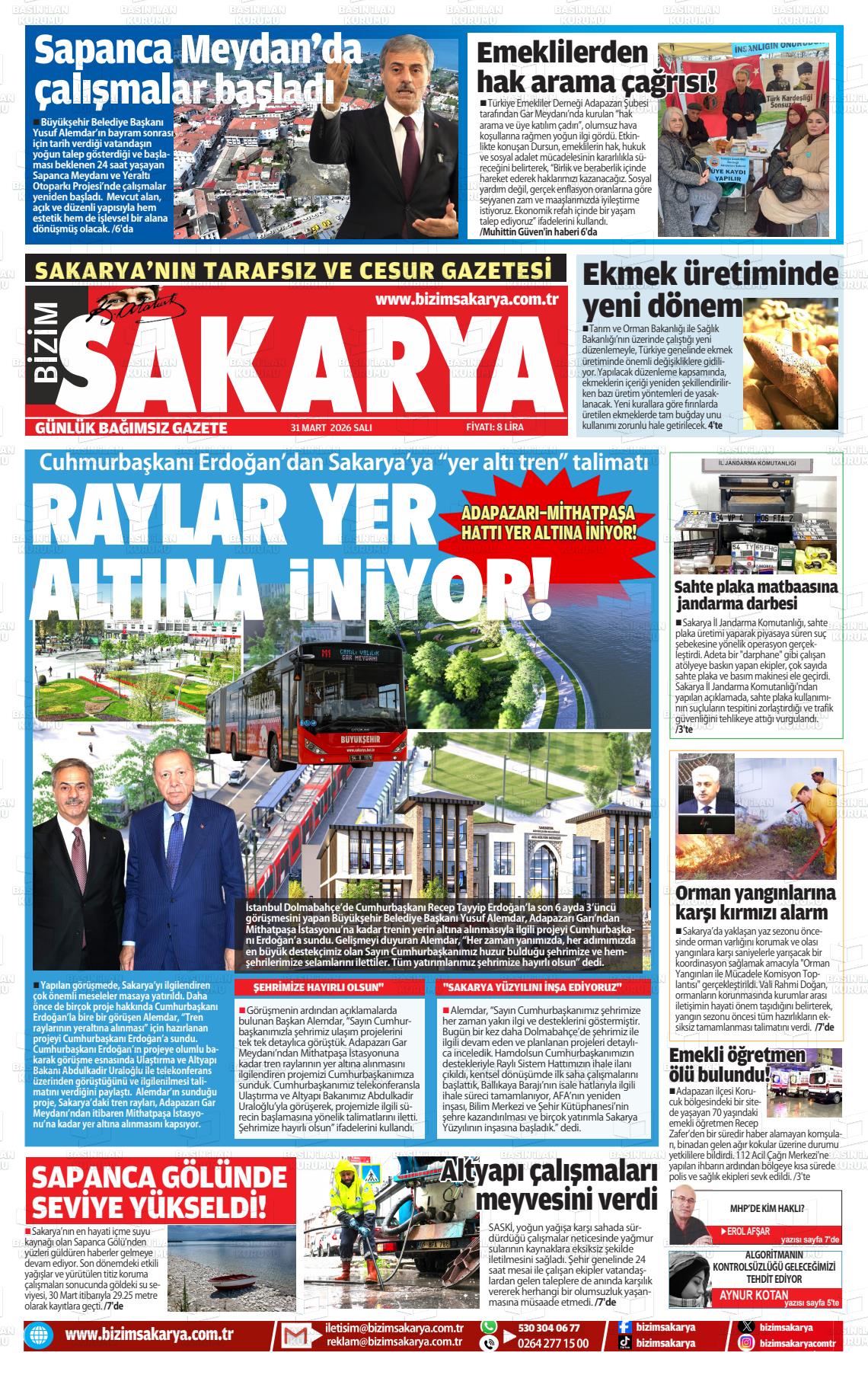 Sakarya Bizim 31.03.2026