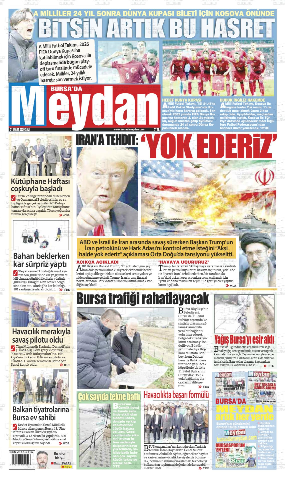 Bursa Dameydan 31.03.2026