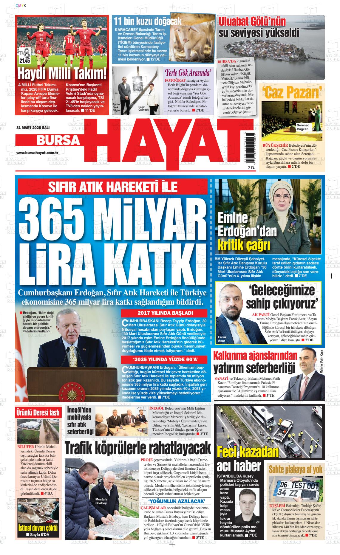 Bursa Hayat 31.03.2026