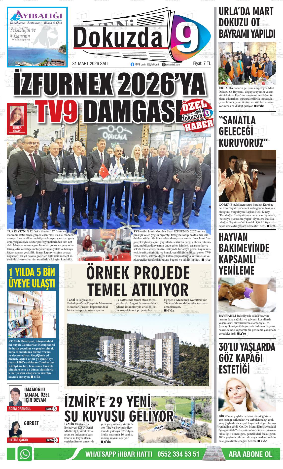 Izmir Buyuktorbali 31.03.2026