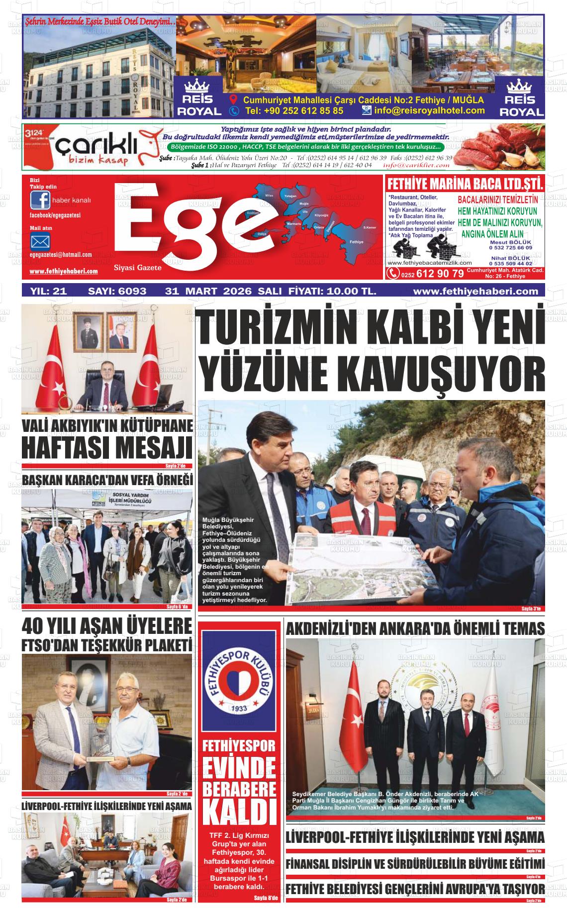 Mugla Egefethiye 31.03.2026