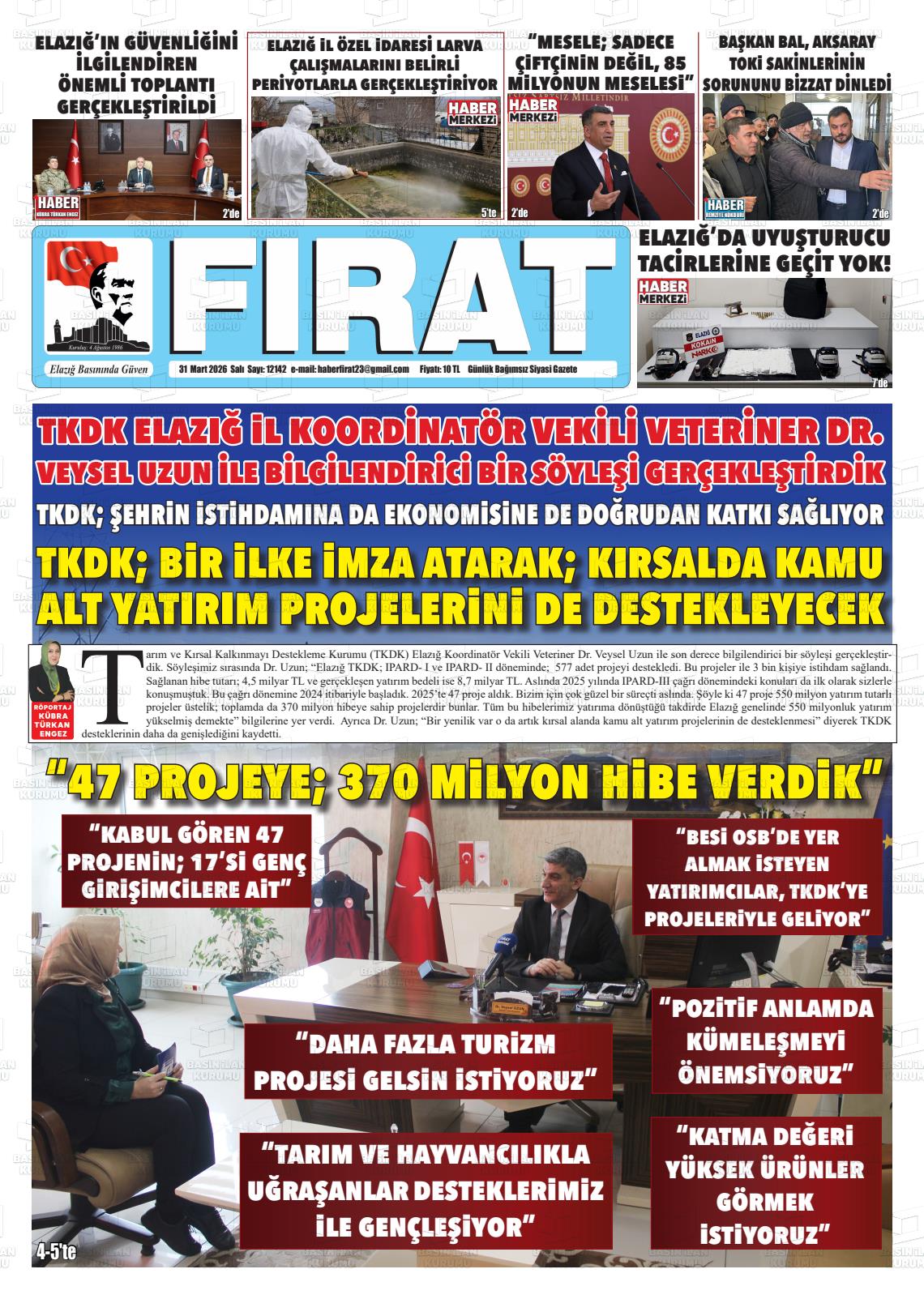 Elazig Firatgazetesi 31.03.2026