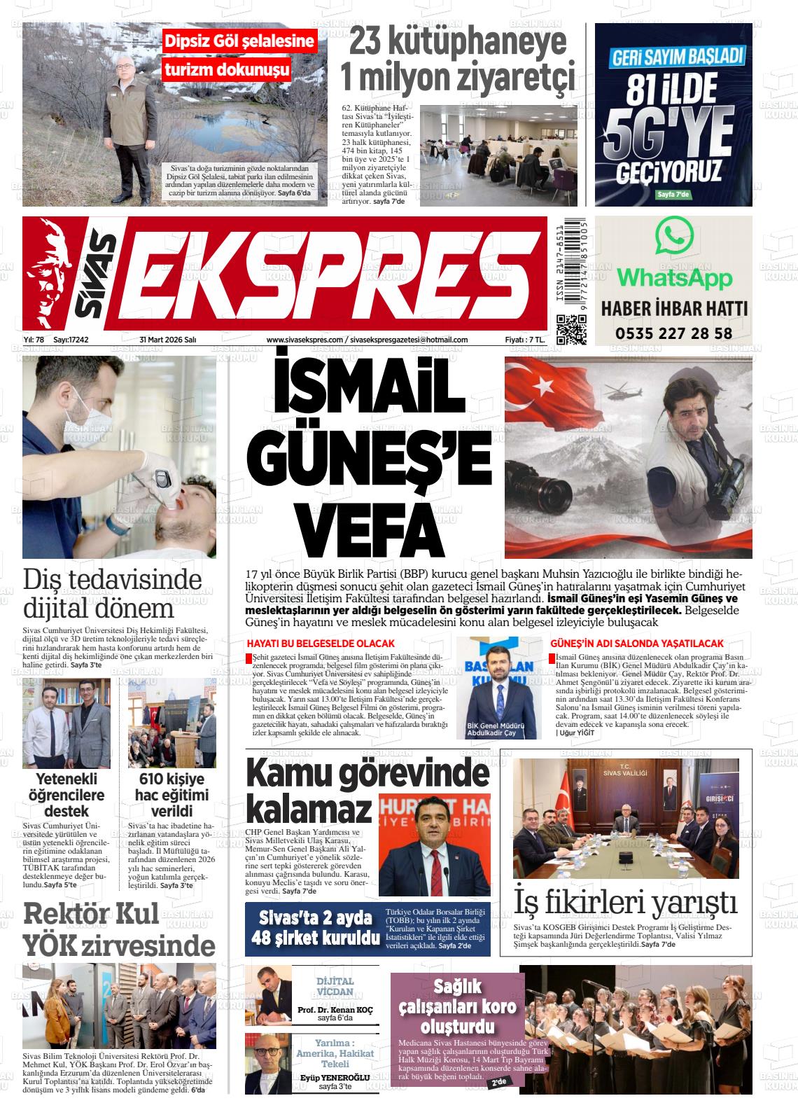 Sivas Hadiselerlehakikat 31.03.2026