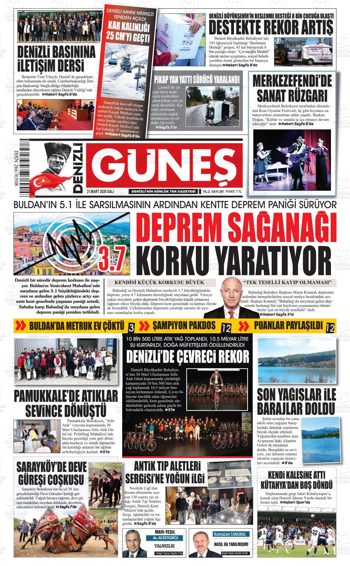 Denizli Hizmet 31.03.2026