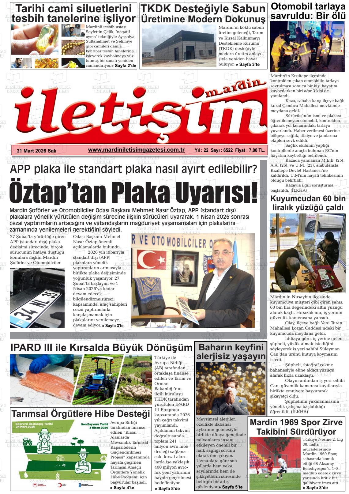 Mardin Iletisim 31.03.2026