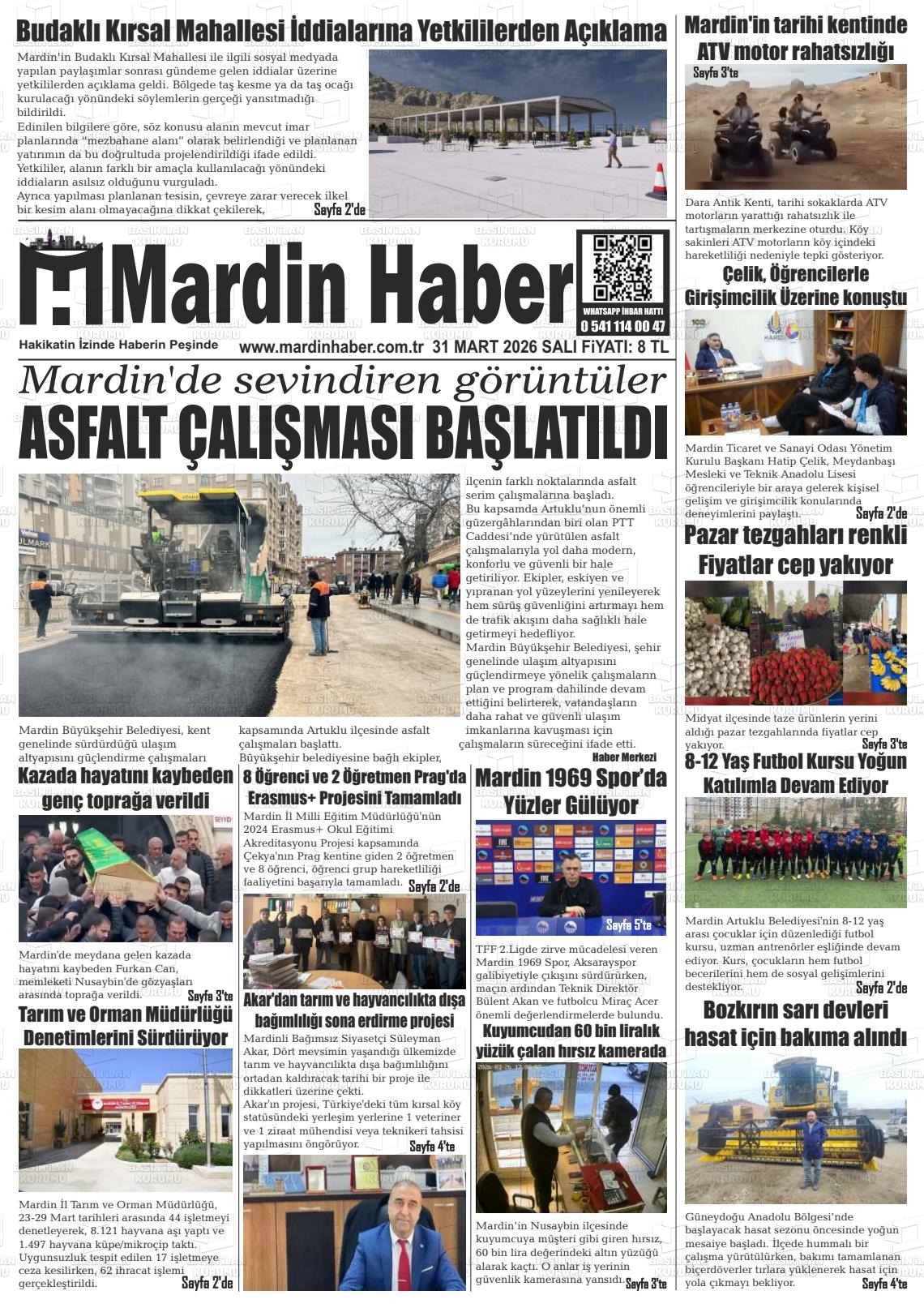 Mardin Haber 31.03.2026
