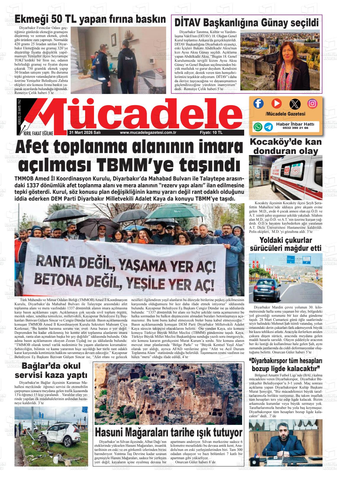 Diyarbakir Mucadele 31.03.2026