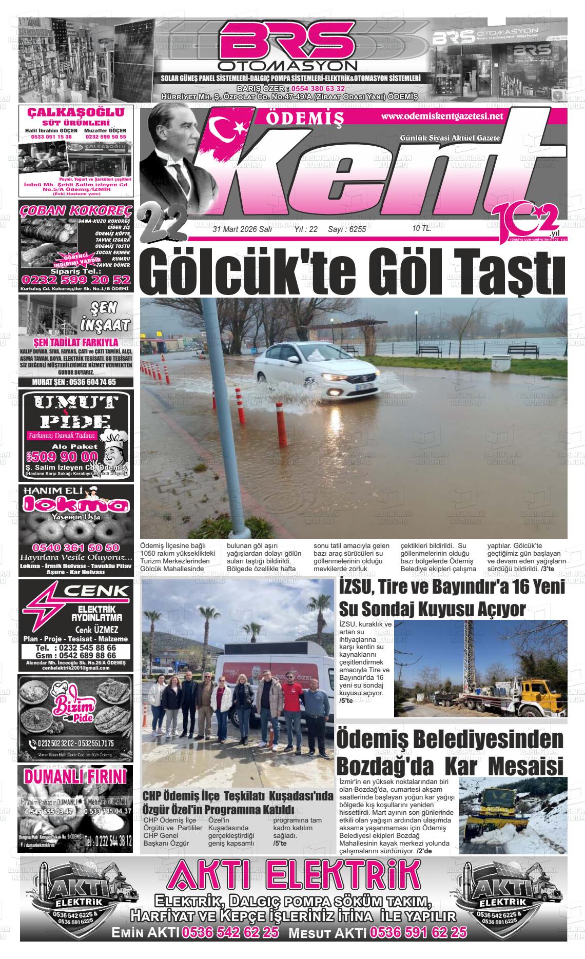 Izmir Odemiskent 31.03.2026