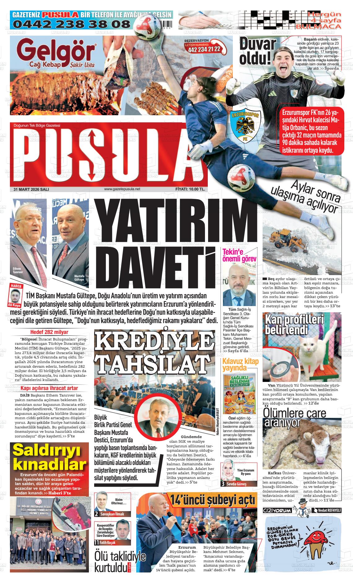 Zonguldak Pusula 31.03.2026