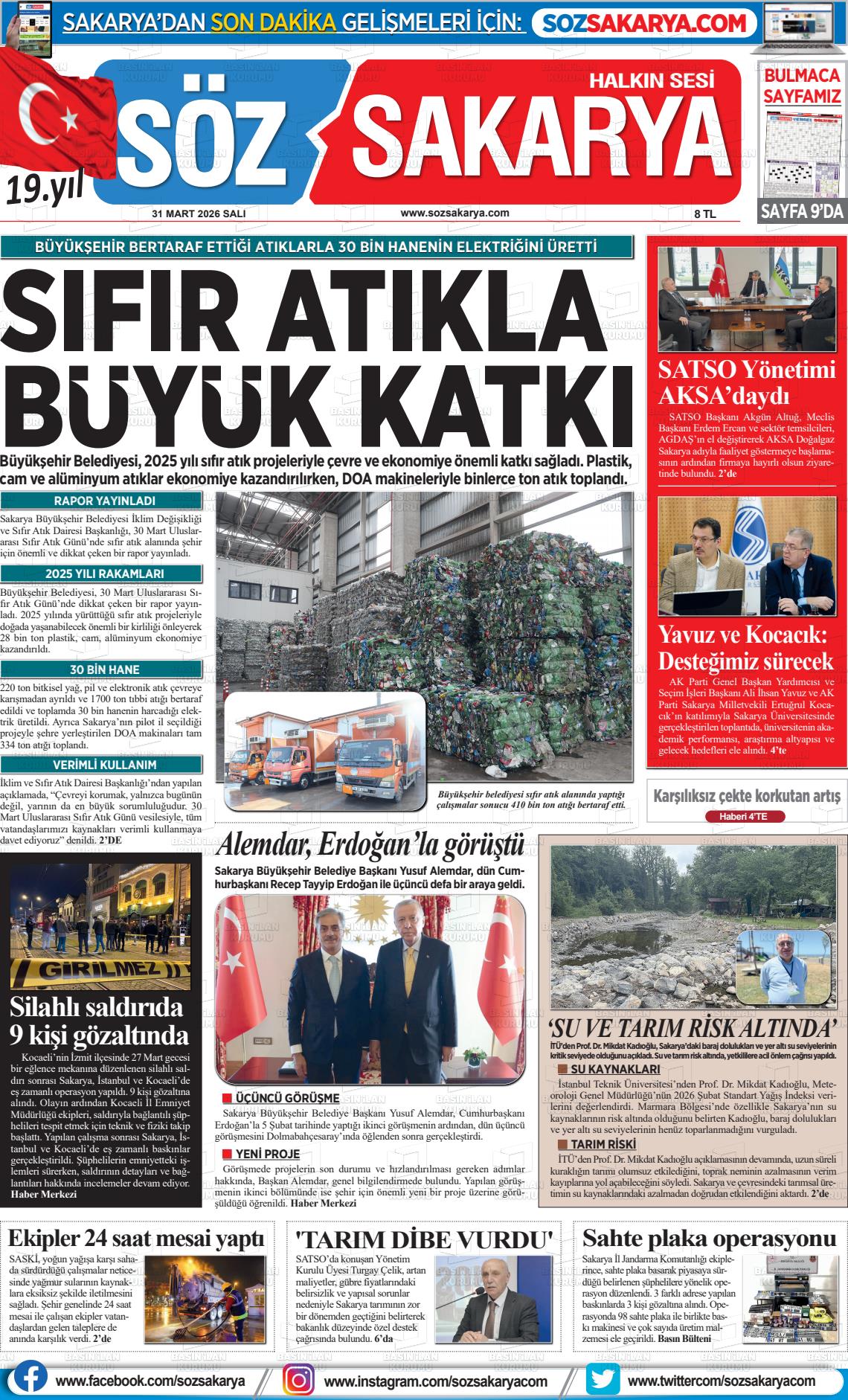 Sakarya Halk 31.03.2026