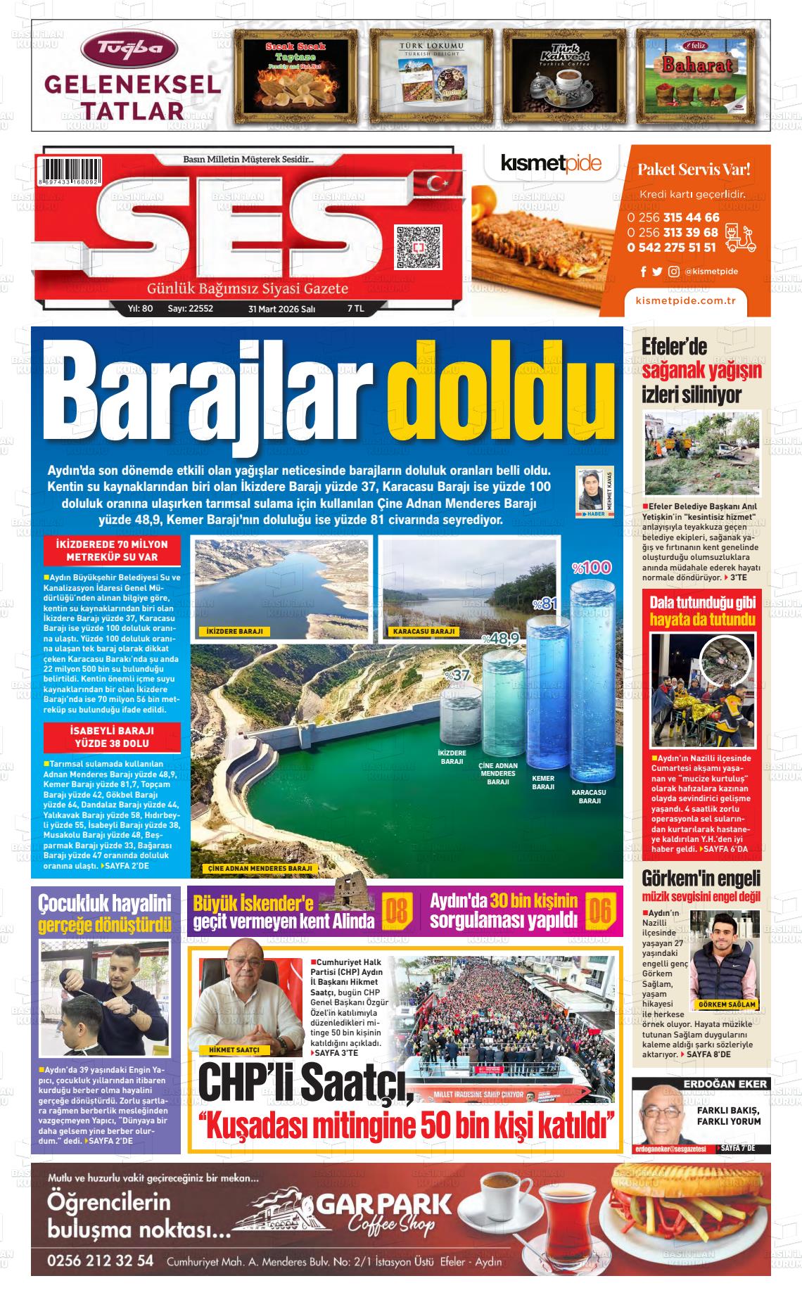 Hatay Ses 31.03.2026