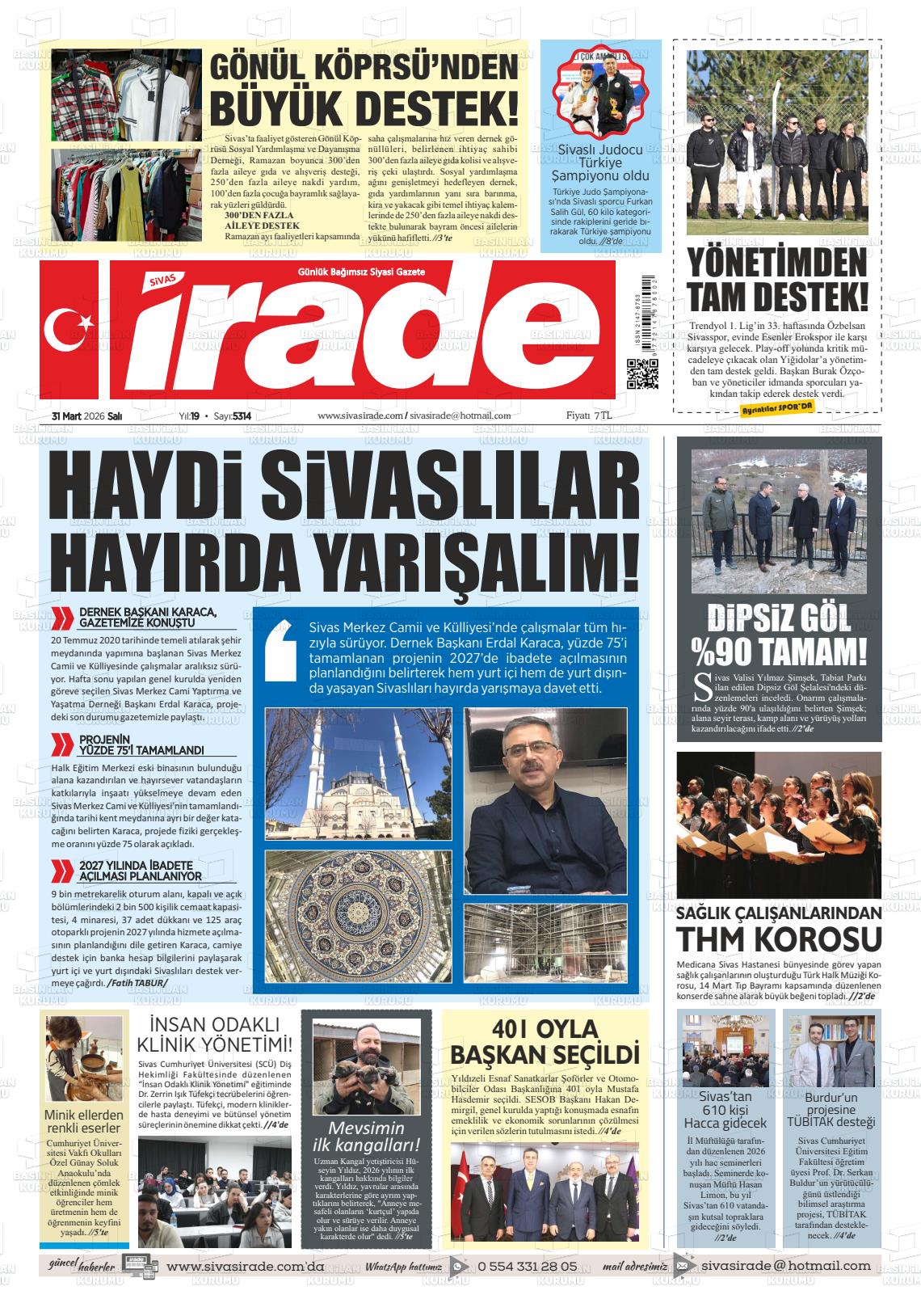 Sivas Irade 31.03.2026