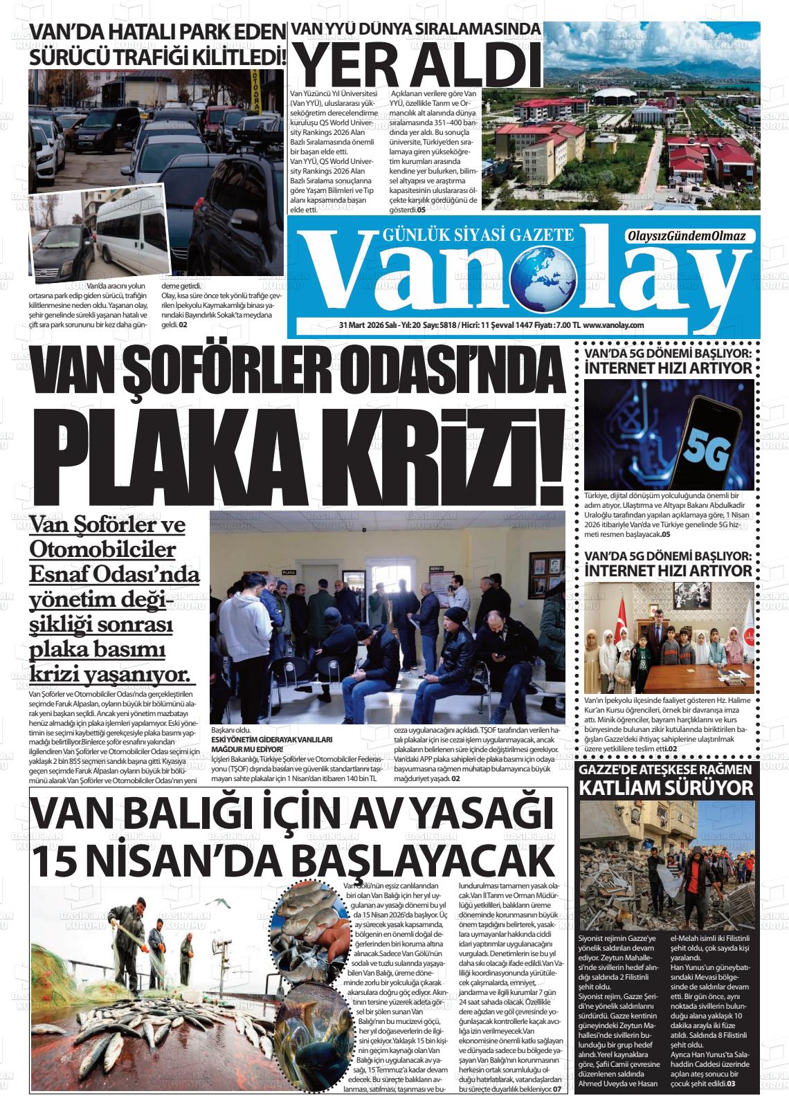Van Olay 31.03.2026