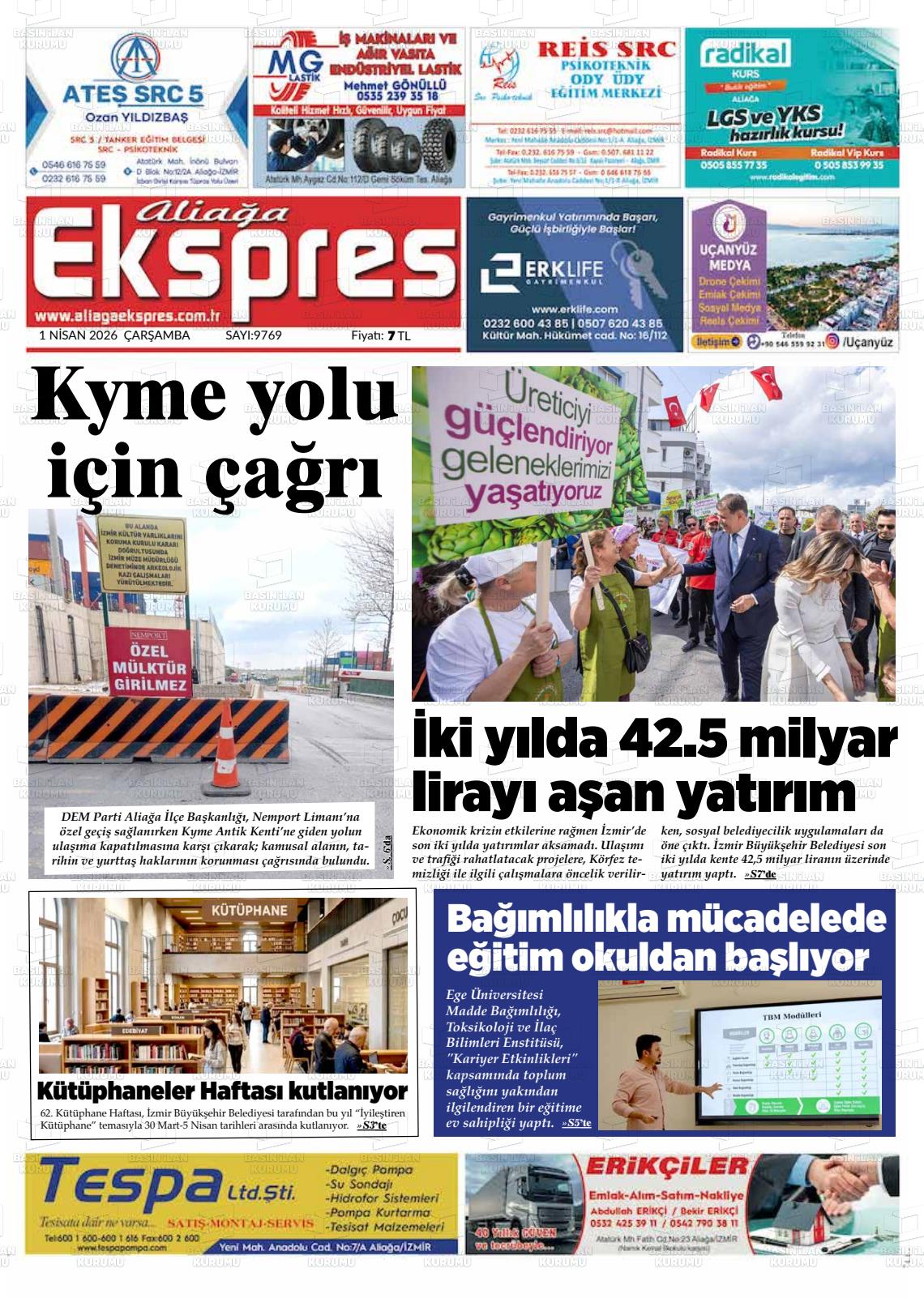 Izmir Aliagaekspres 01.04.2026