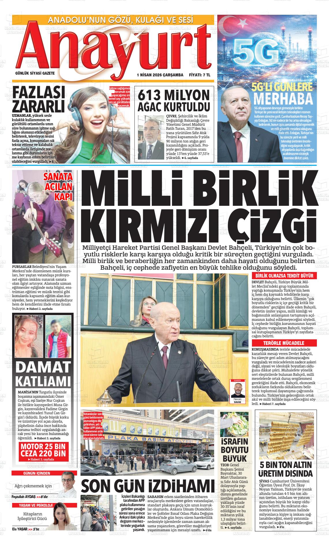 Ankara Anayurt 01.04.2026