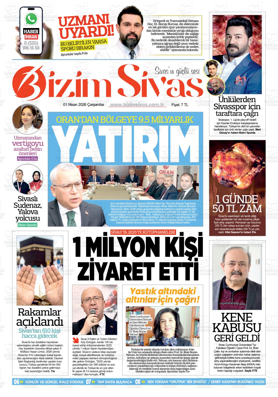 Sivas Bizim 01.04.2026