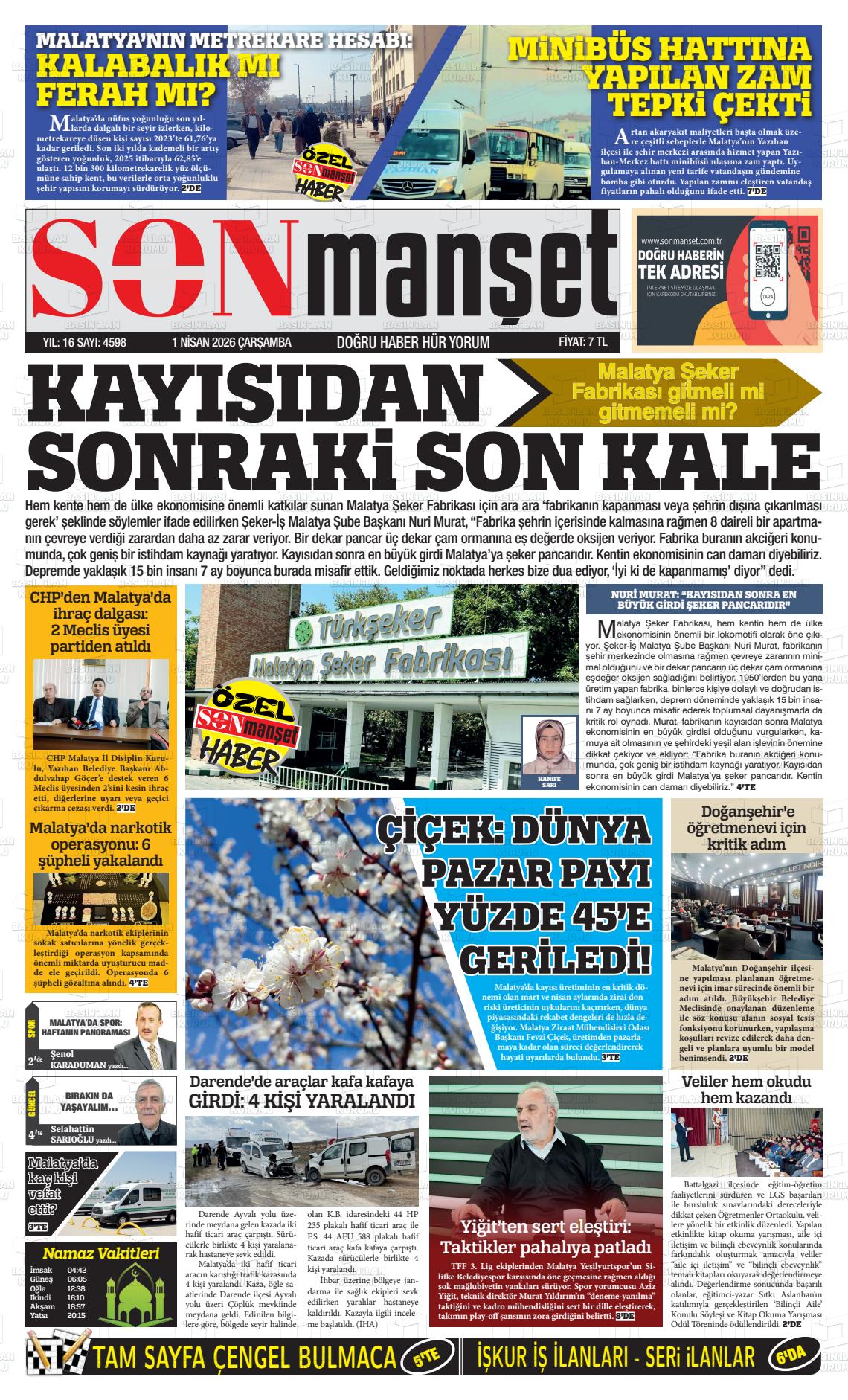 Malatya Busabah 01.04.2026