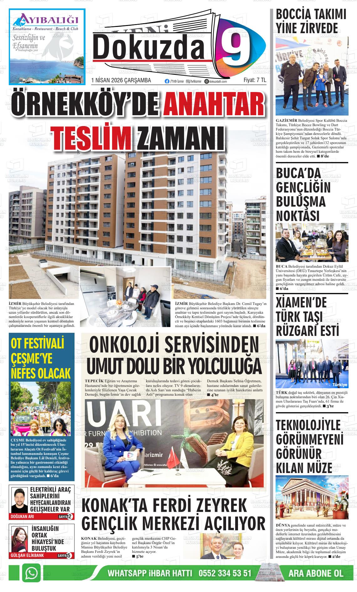 Izmir Buyuktorbali 01.04.2026