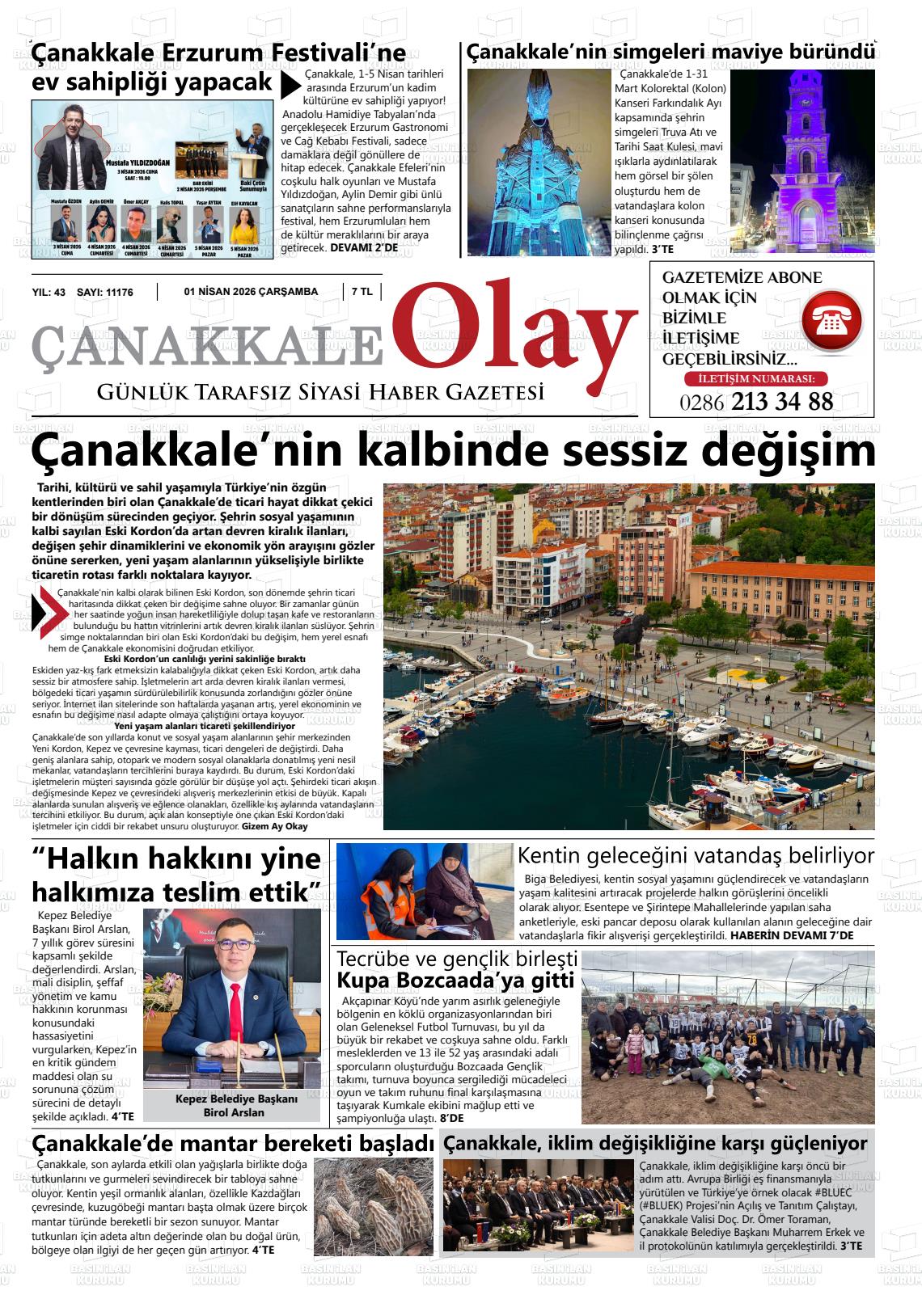 Canakkale Olay 01.04.2026