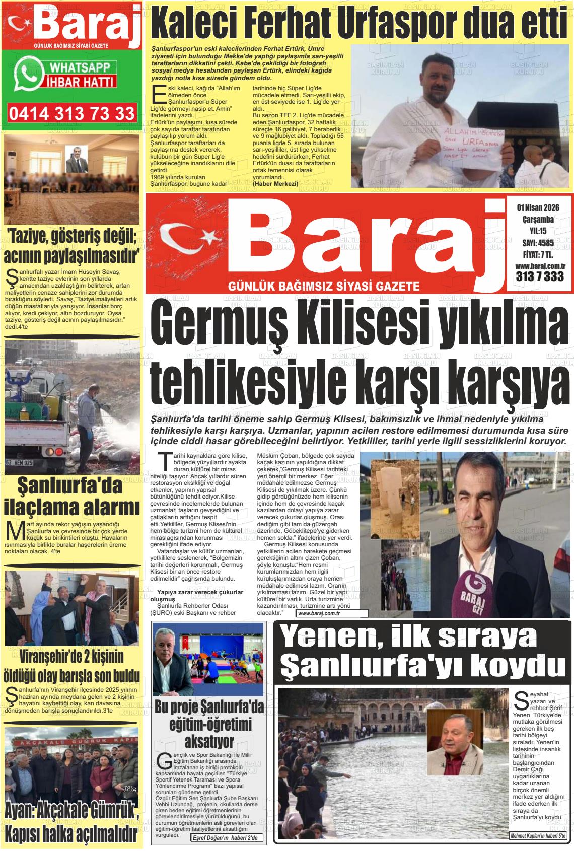 Sanliurfa Dundenbugunesafak 01.04.2026