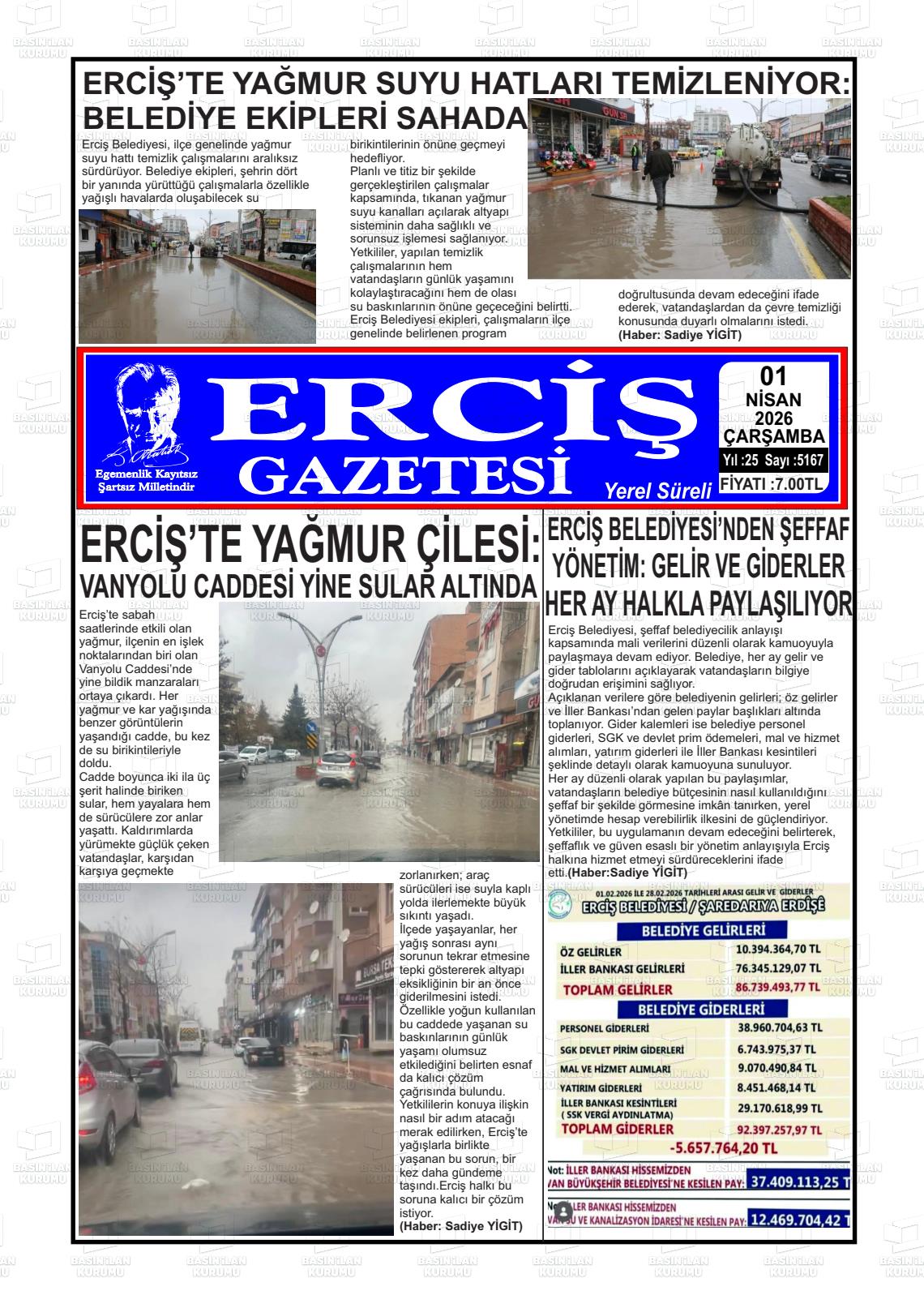 Van Ercis 01.04.2026