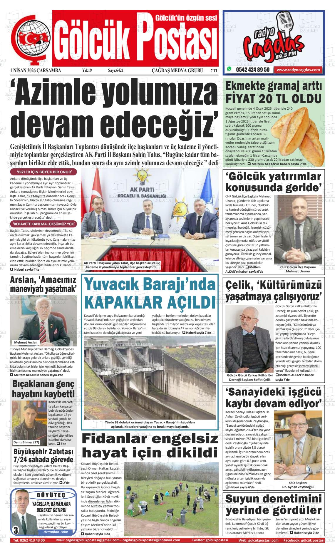 Kocaeli Golcukpostasi 01.04.2026