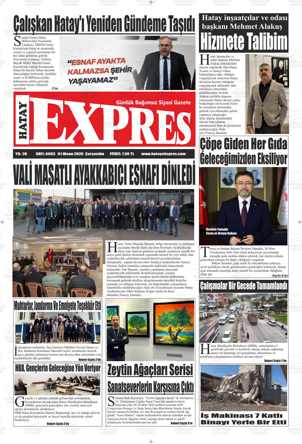 Hatay Expres 01.04.2026