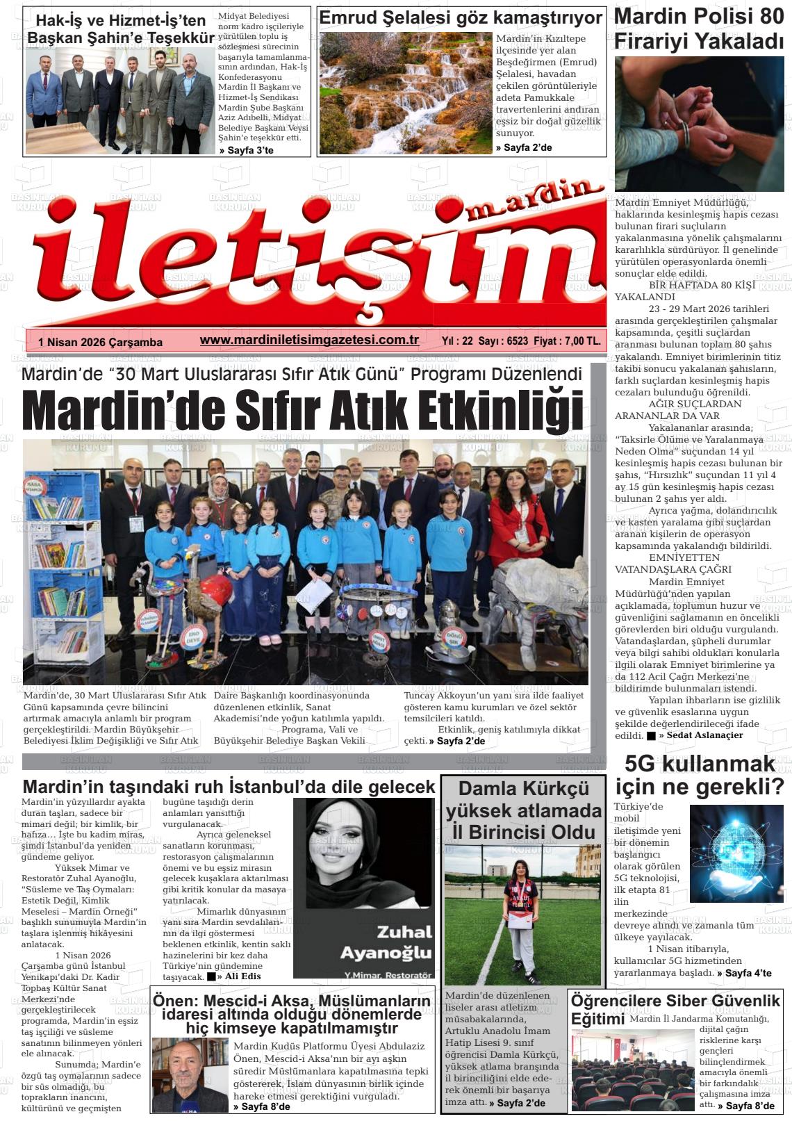 Mardin Iletisim 01.04.2026